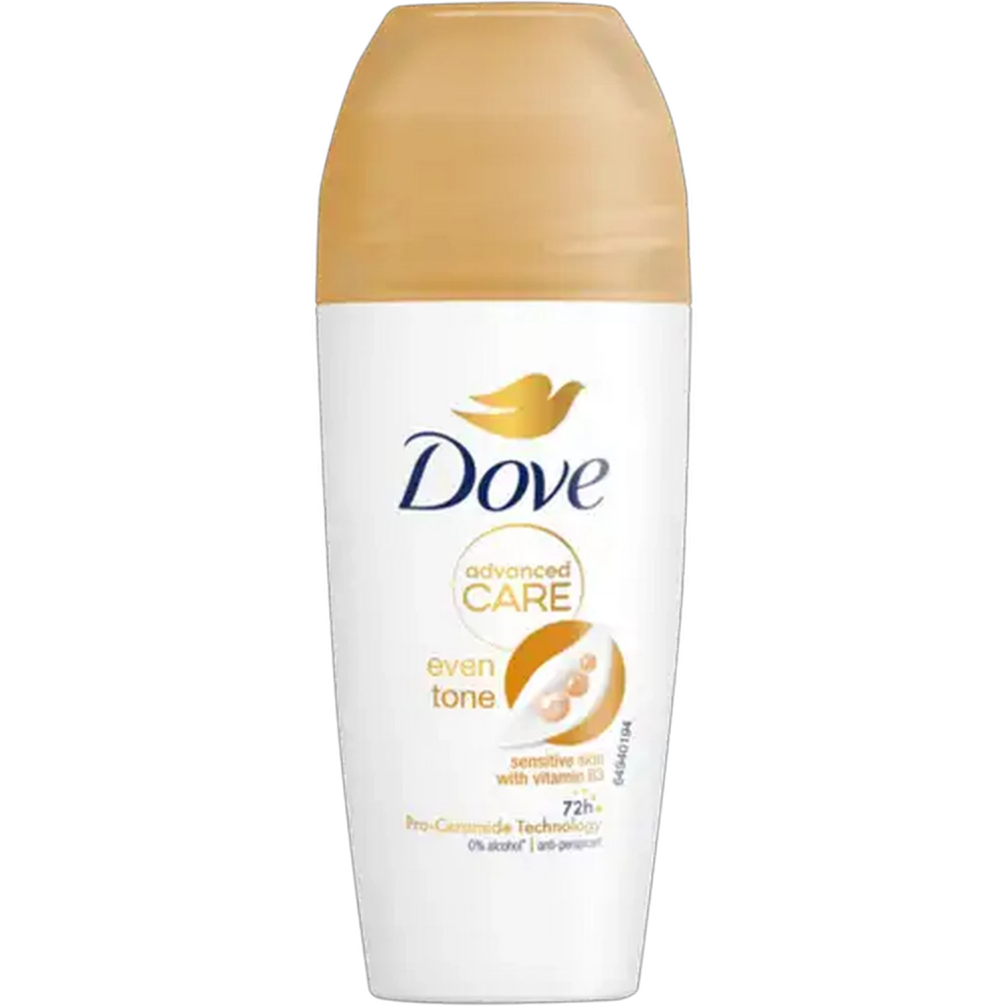 Image of Dove Advanced Care Alcohol Free Even Tone Sensitive 0% Alcohol Anti-Perspirant Roll-On 50ml