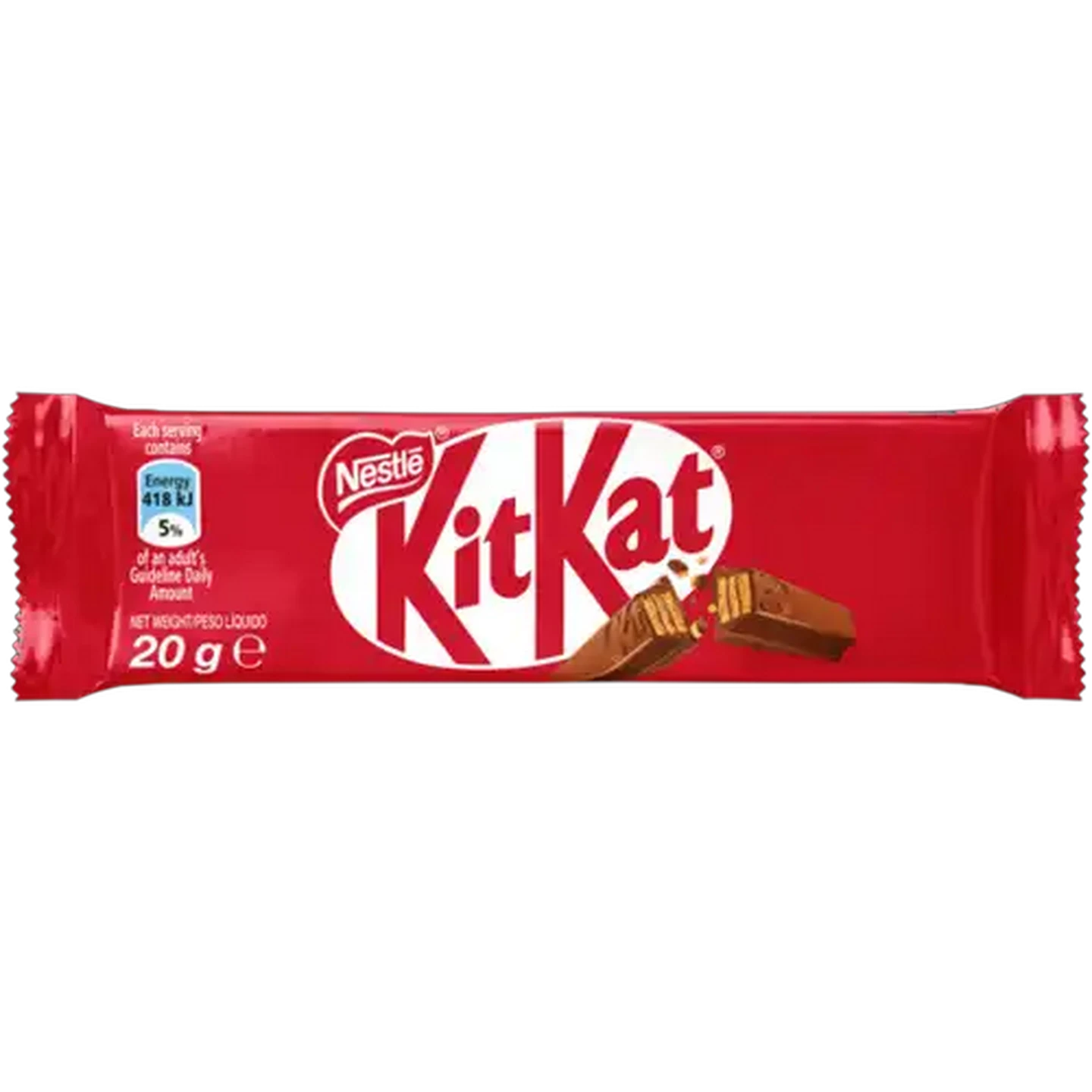 Image of Nestlé KitKat Gluten Free Milk Chocolate Crisp Wafer Fingers 20g