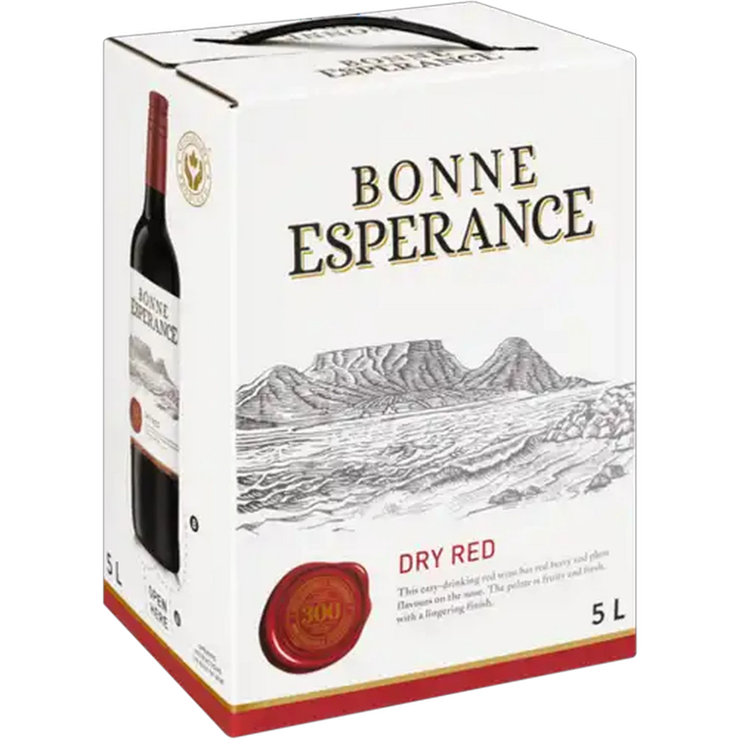 Image of Bonne Esperance Dry Red Box 5L