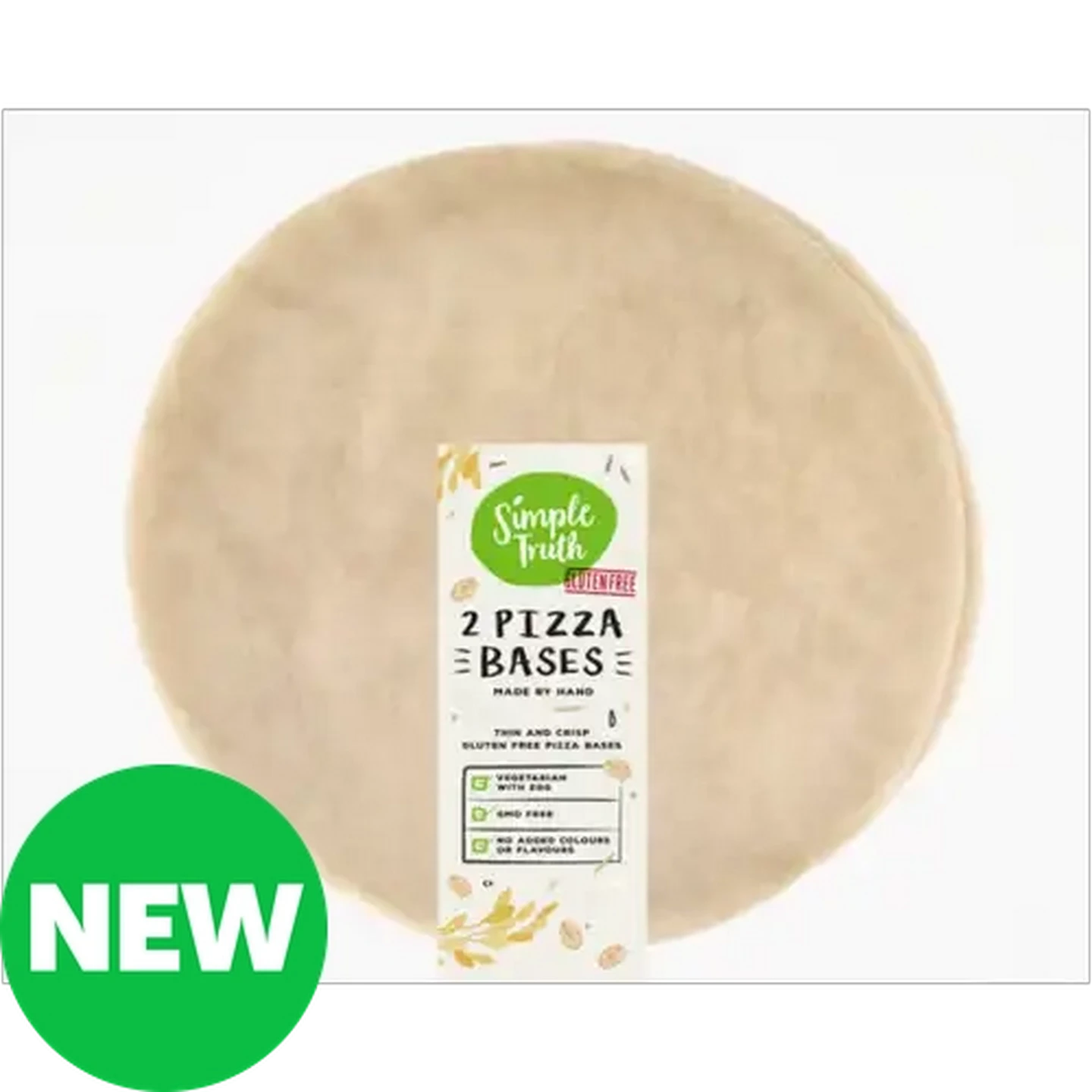 Image of Simple Truth Gluten Free Pizza Bases 2-Pack