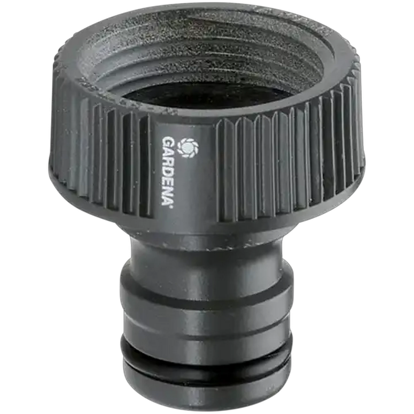 Image of Gardena Grey Tap Connector 16mm