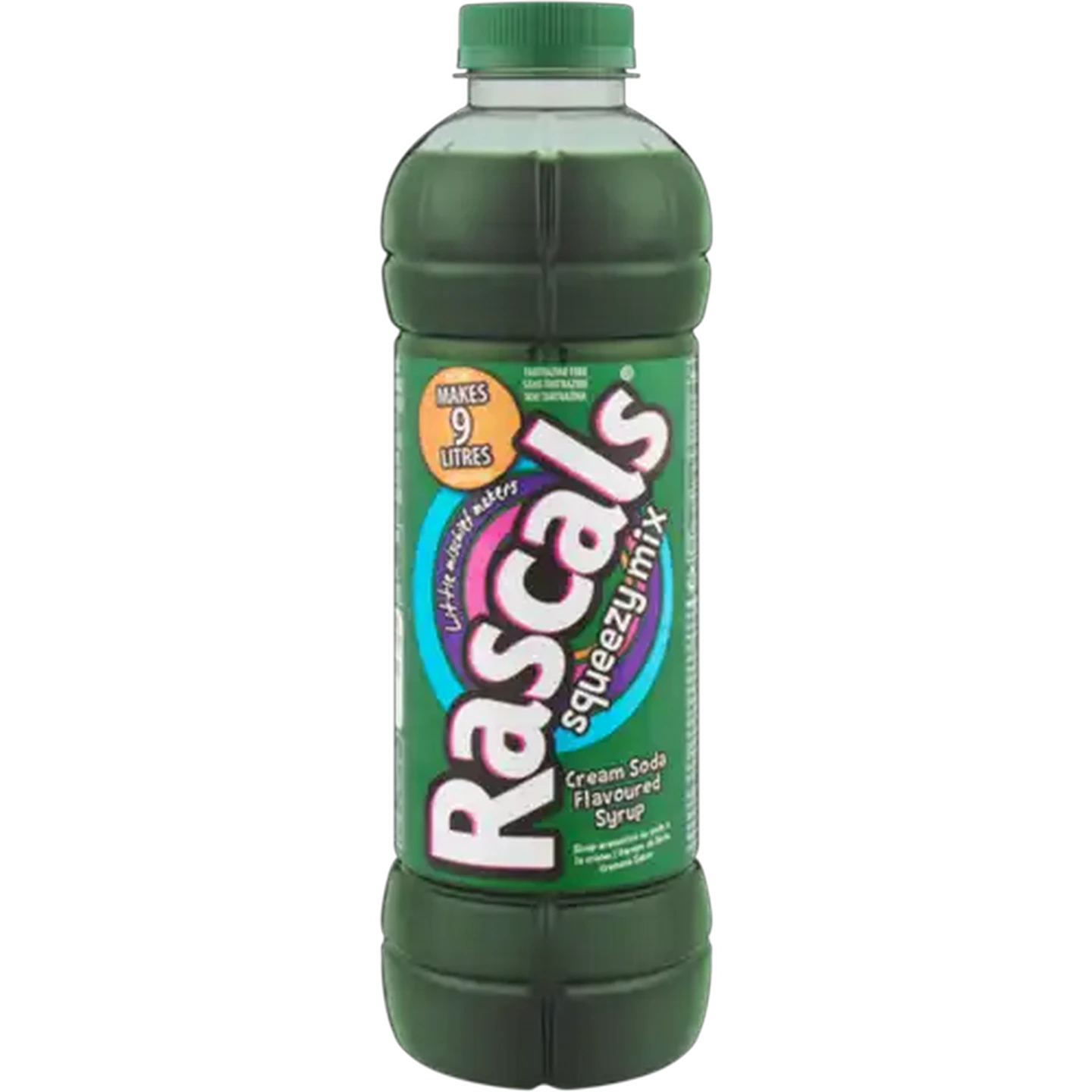 Image of Rascals Squeezy Mix Cream Soda Flavoured Syrup 750ml