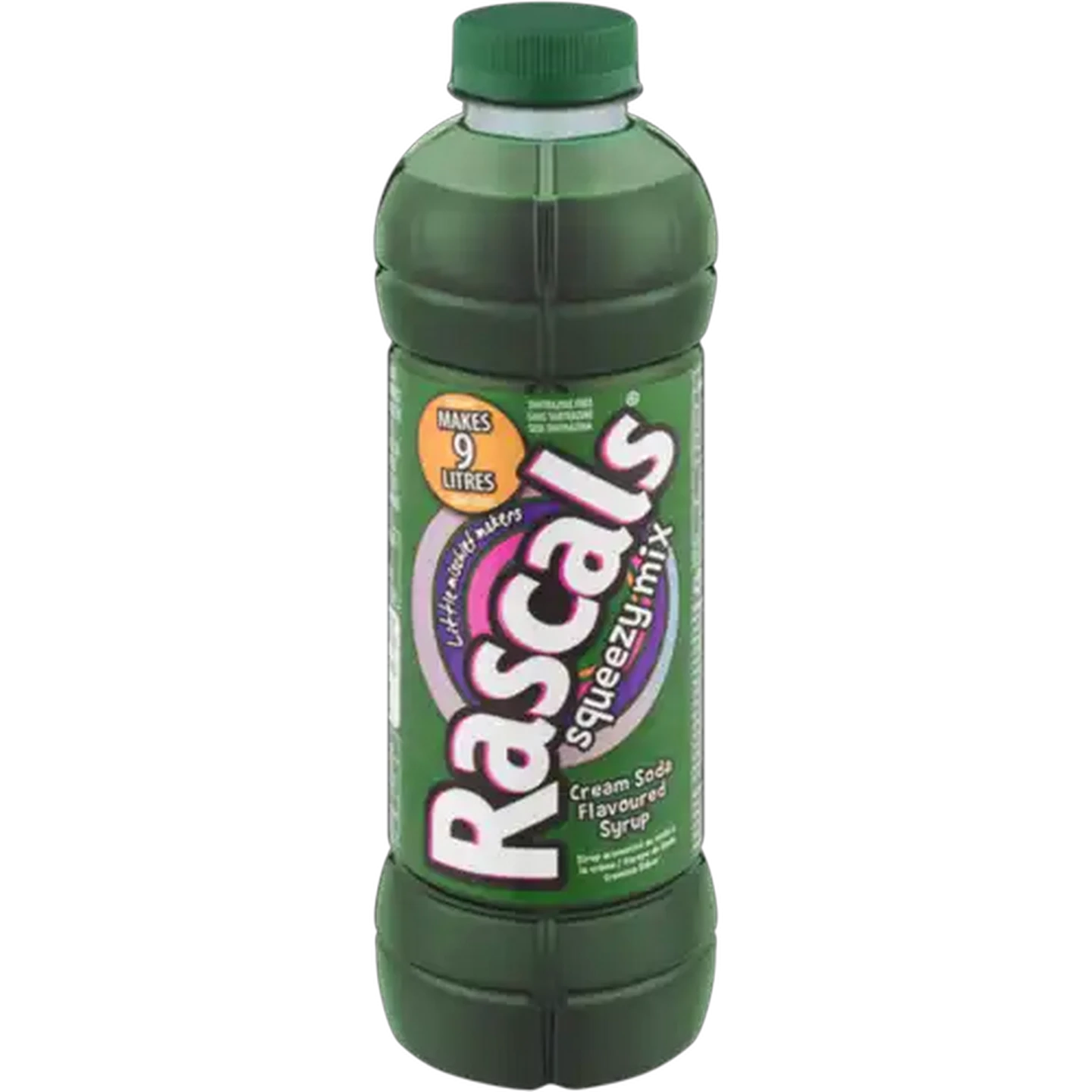 Image of Rascals Squeezy Mix Cream Soda Flavoured Syrup 750ml