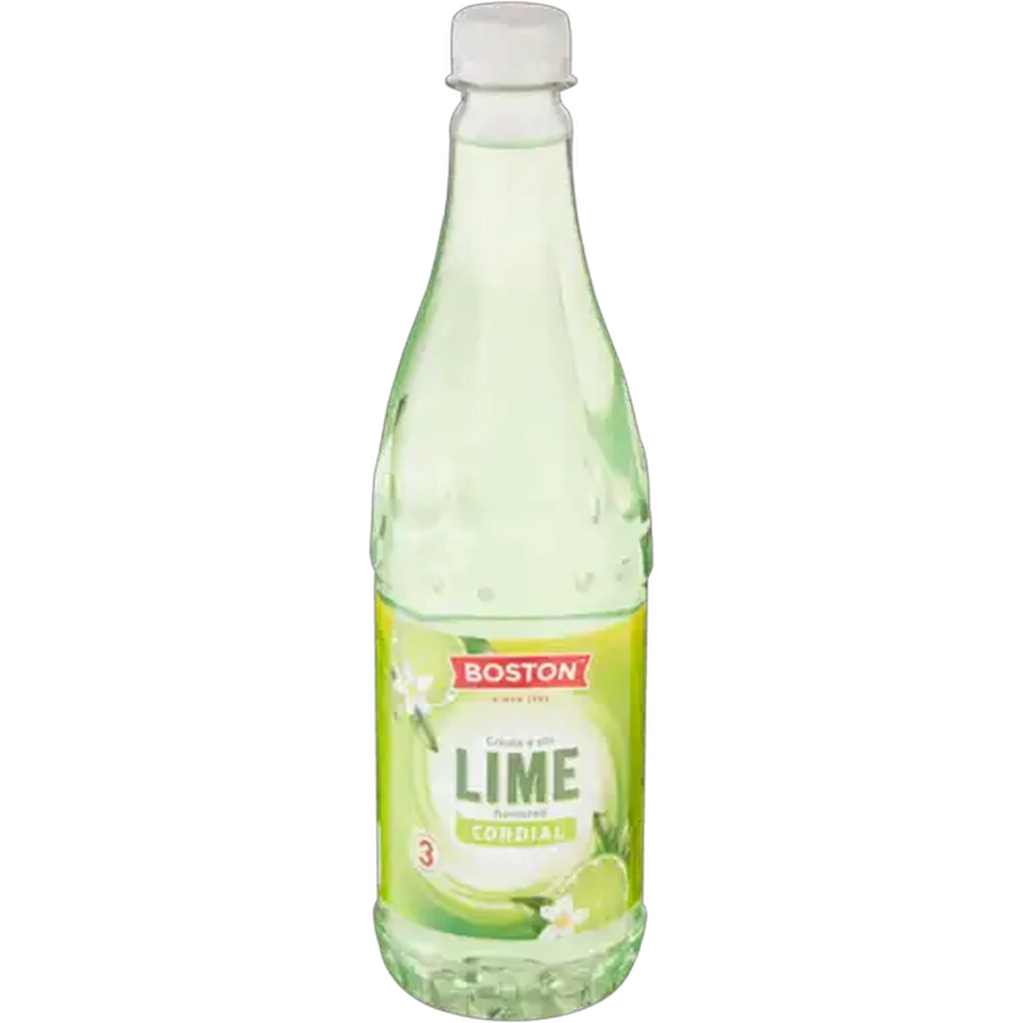 Image of Boston Lime Flavoured Cordial 750ml