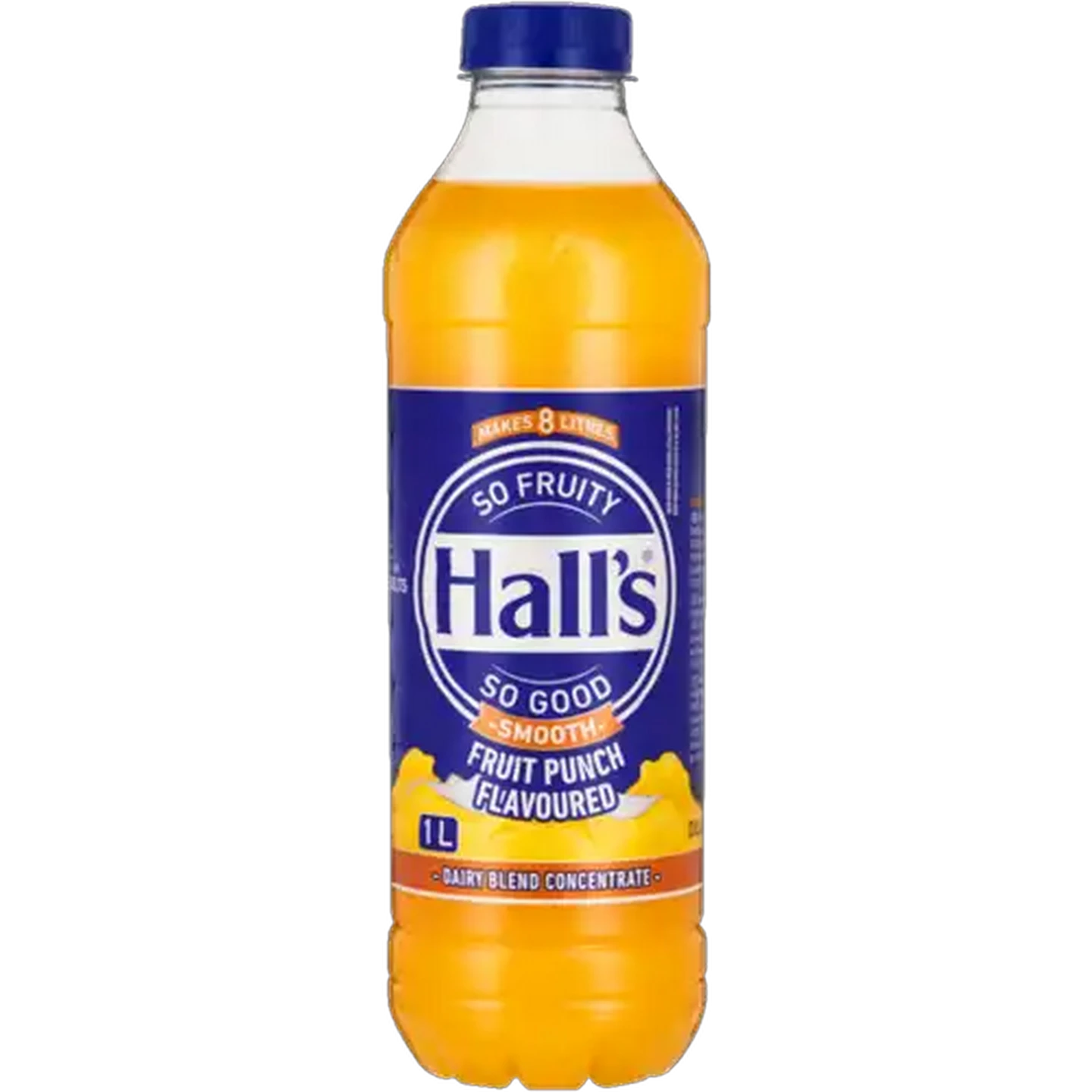 Image of Hall's Fruit Punch Flavoured Dairy Blend Concentrate 1L