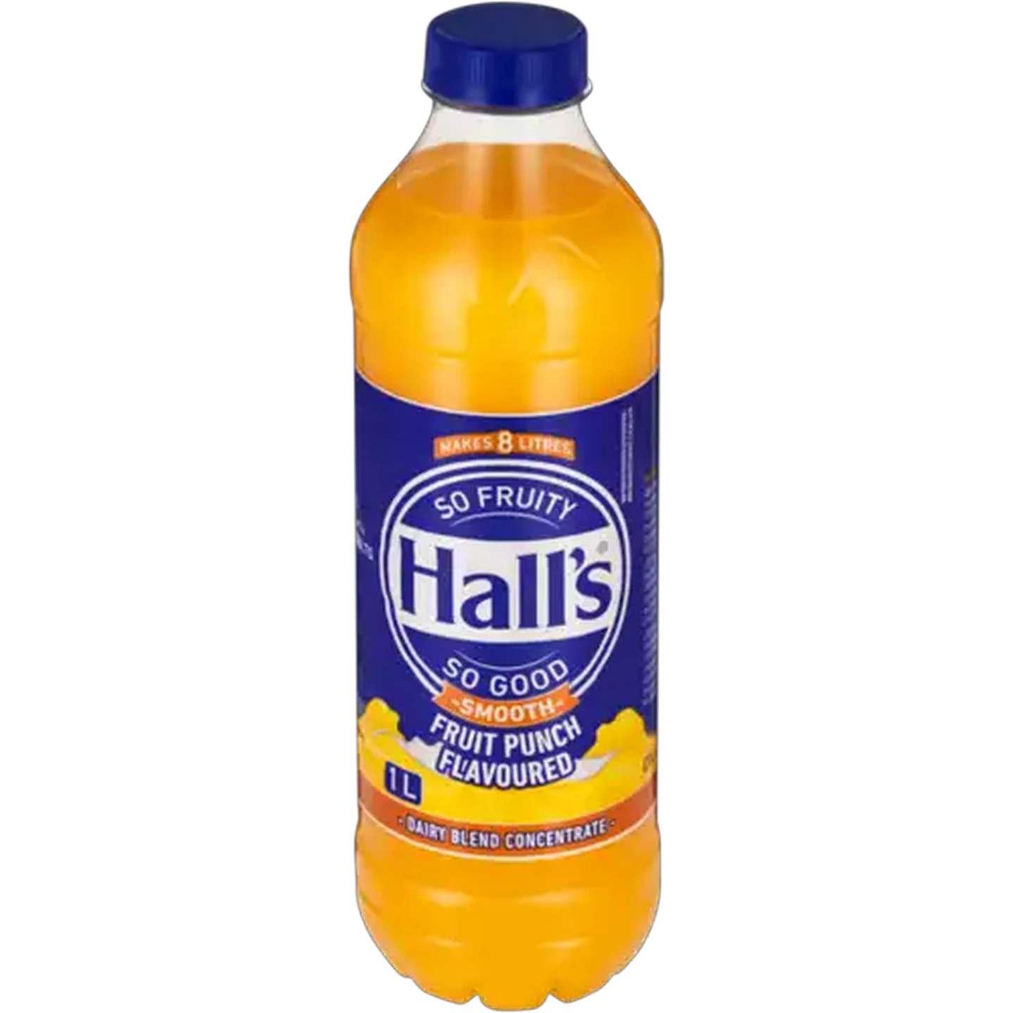 Image of Hall's Fruit Punch Flavoured Dairy Blend Concentrate 1L