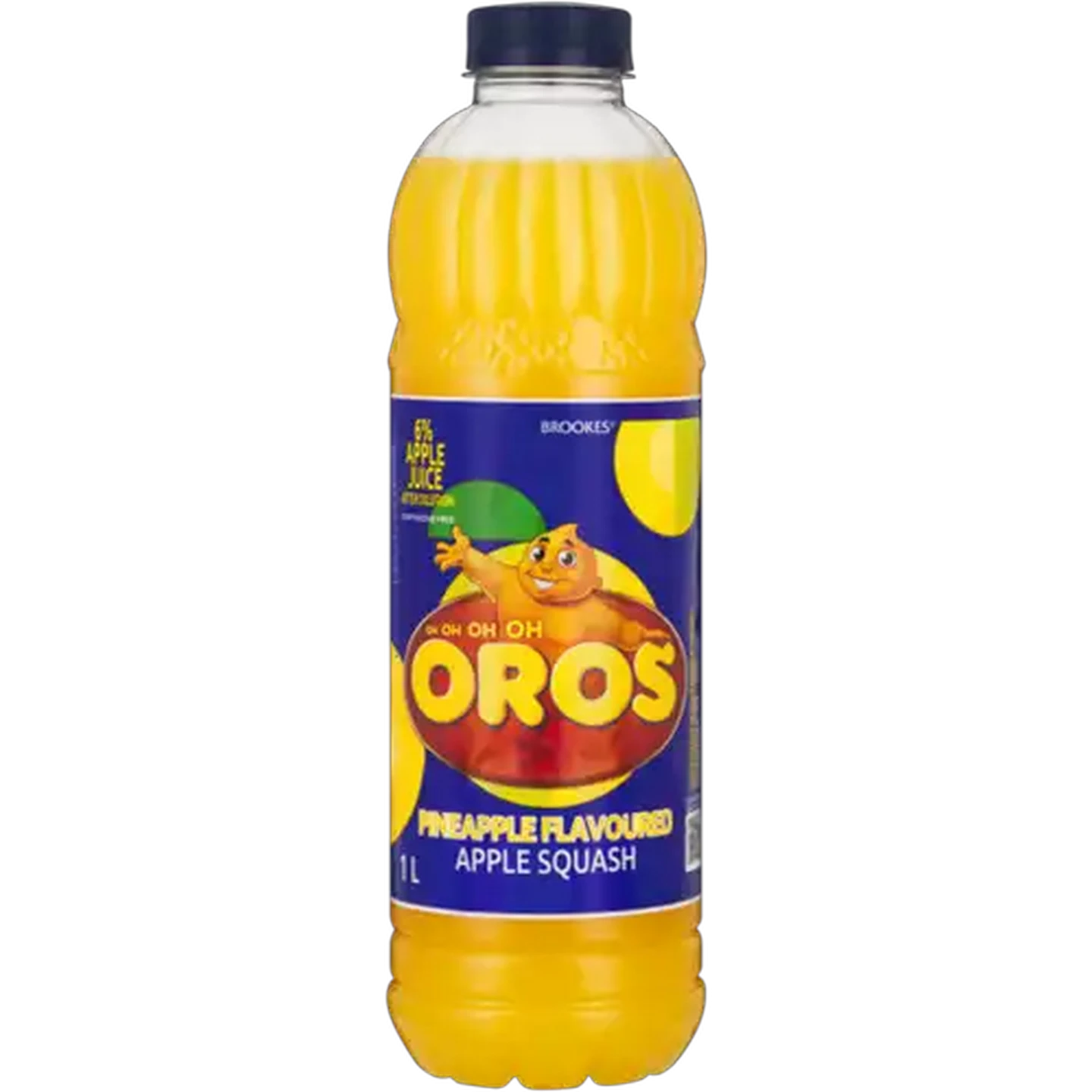 Image of Oros Pineapple Flavoured Apple Concentrated Squash 1L