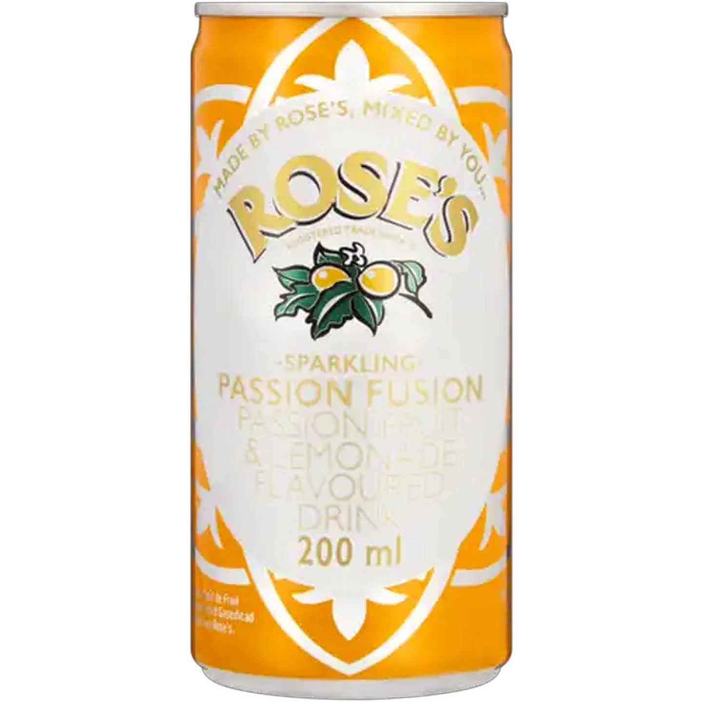 Image of Rose's Passion Fusion Sparkling Drink 200ml