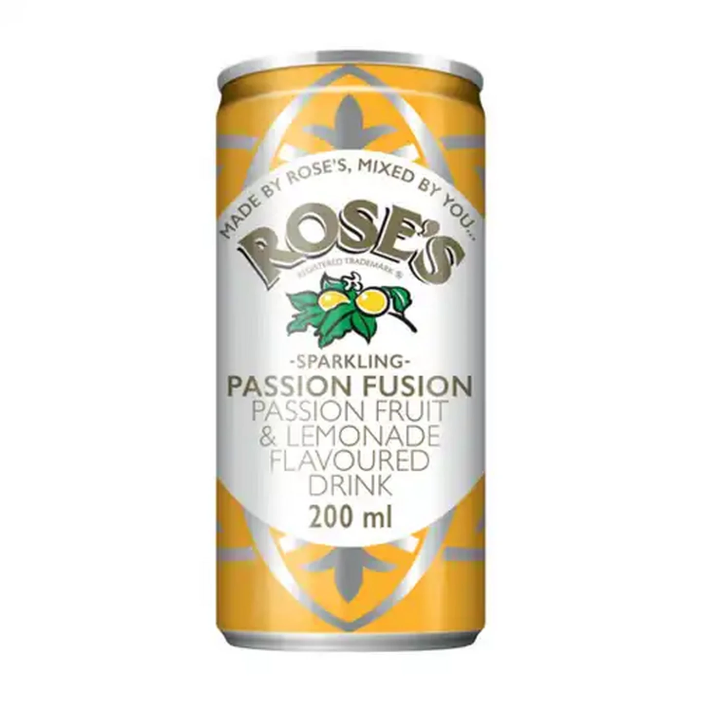 Image of Rose's Passion Fusion Sparkling Drink 200ml