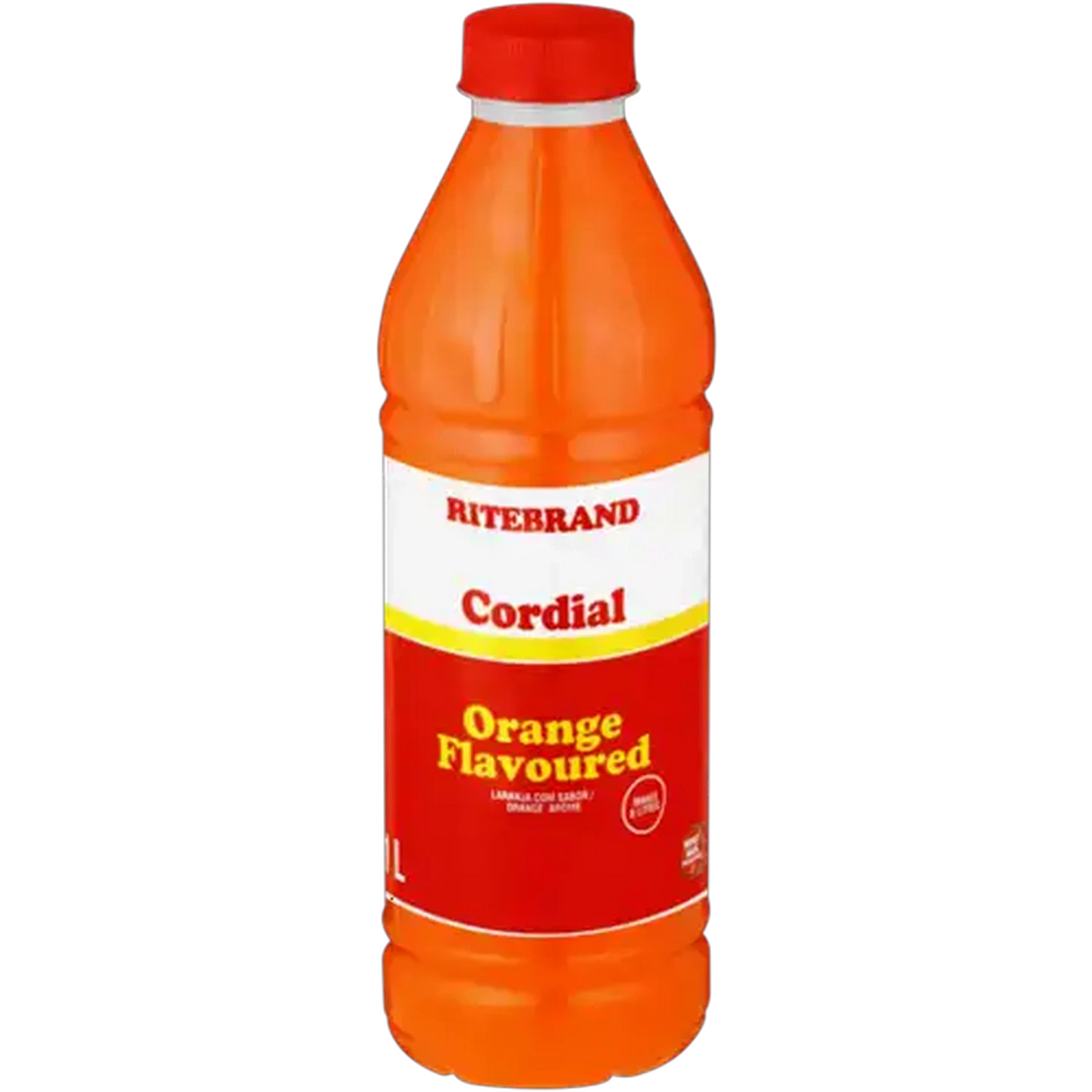 Image of Ritebrand Orange Flavoured Cordial 1L