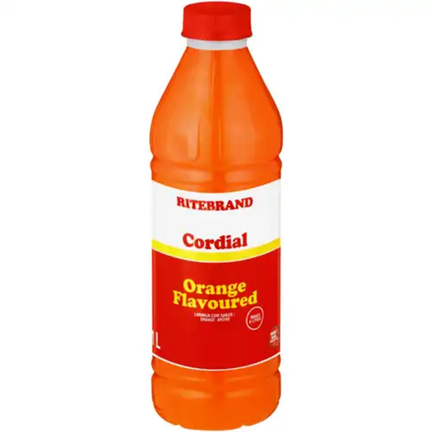Image of Ritebrand Orange Flavoured Cordial 1L