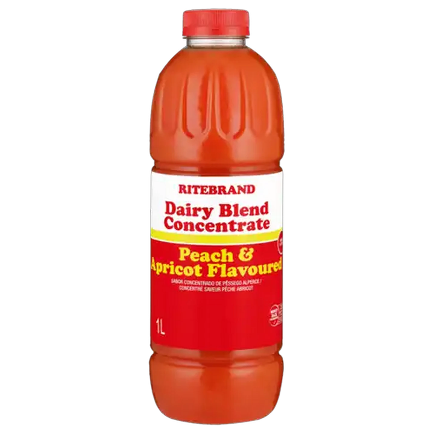 Image of Ritebrand Peach & Apricot Flavoured Dairy Blend Concentrate 1L
