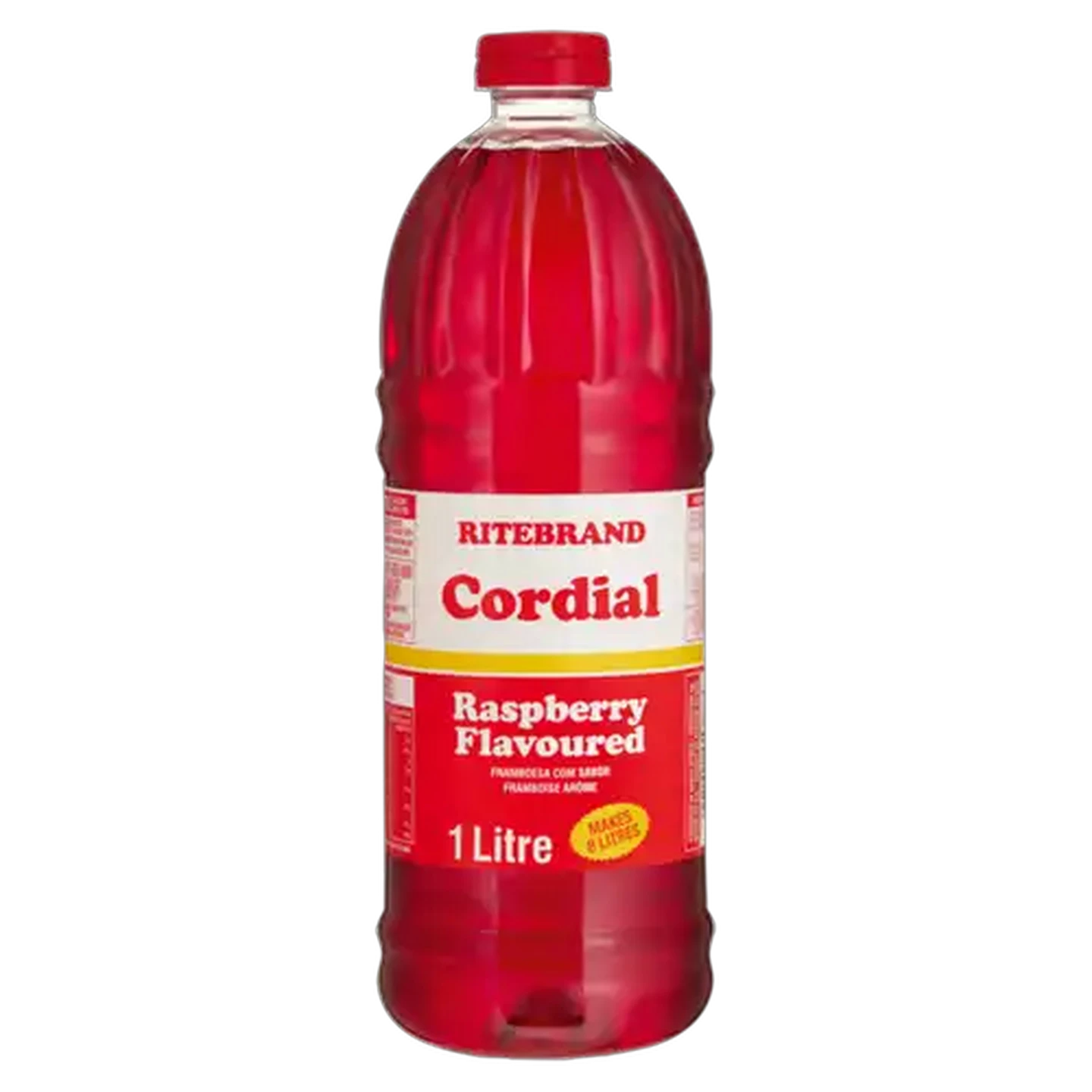 Image of Ritebrand Raspberry Flavoured Cordial 1L