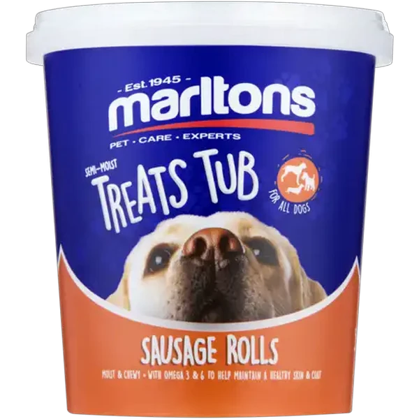 Marltons Semi-Moist Sausage Roll Dog Treats 500g