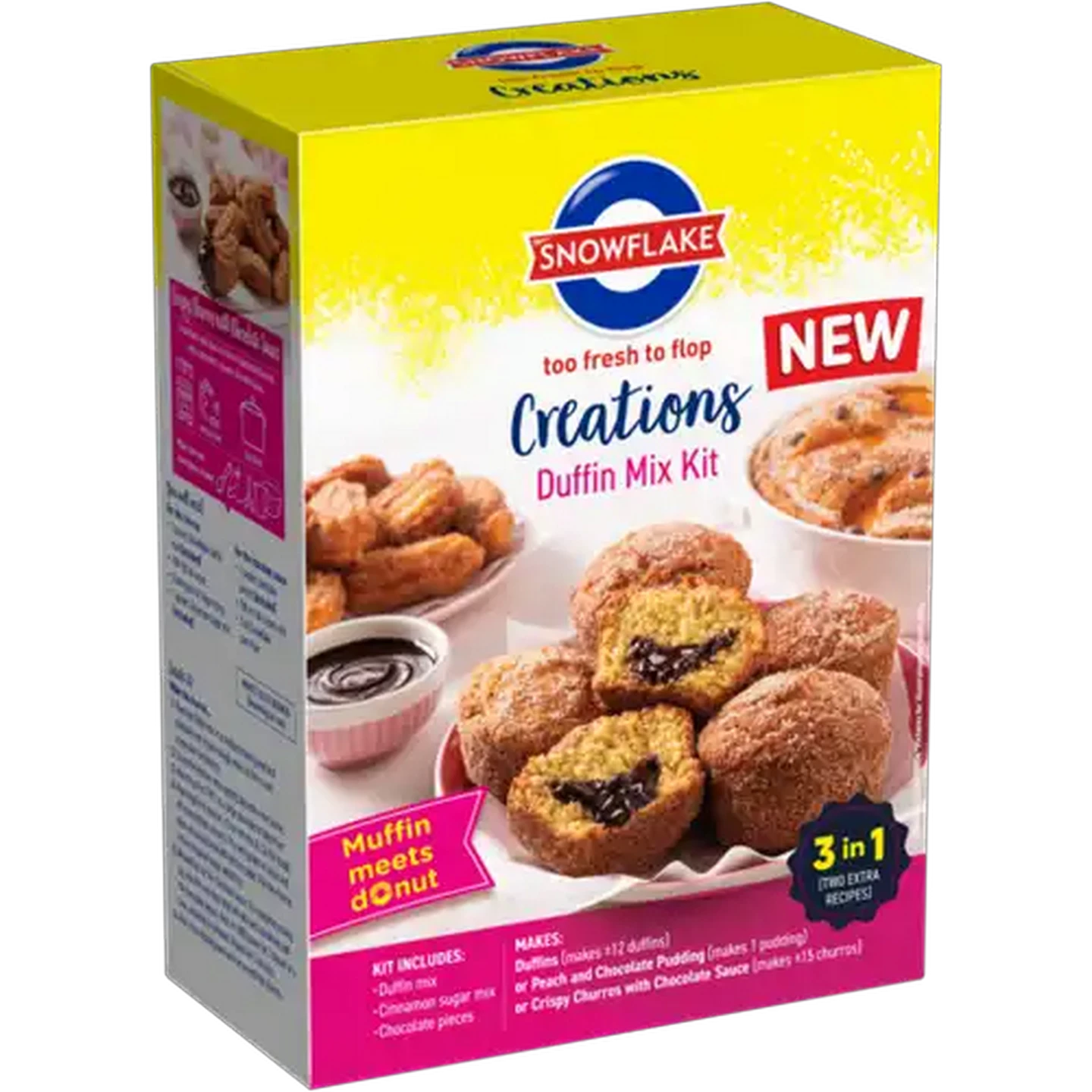 Image of Snowflake Creations Duffin Mix Kit 508g