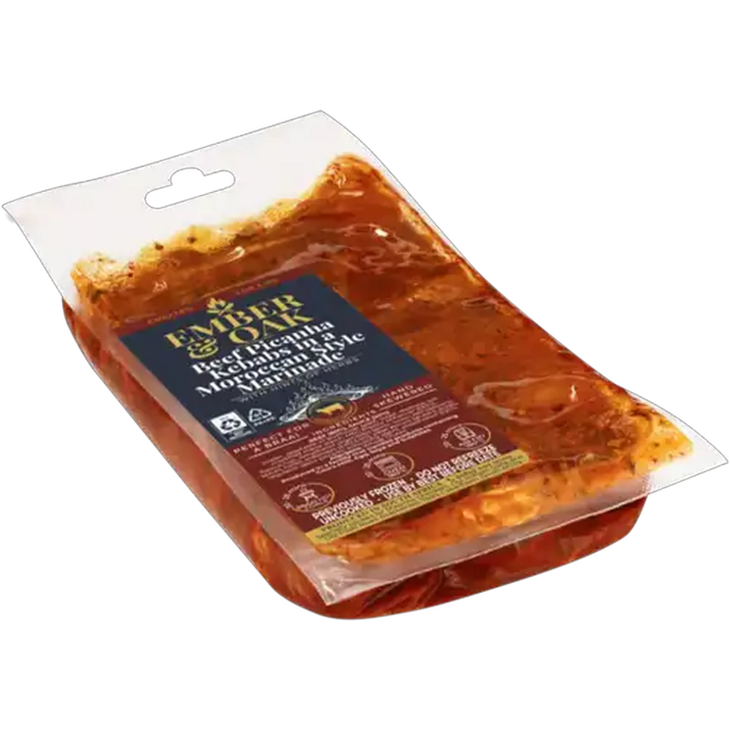 Image of EMBER & OAK Beef Picanha Kebabs in a Moroccan Style Marinade Per KG
