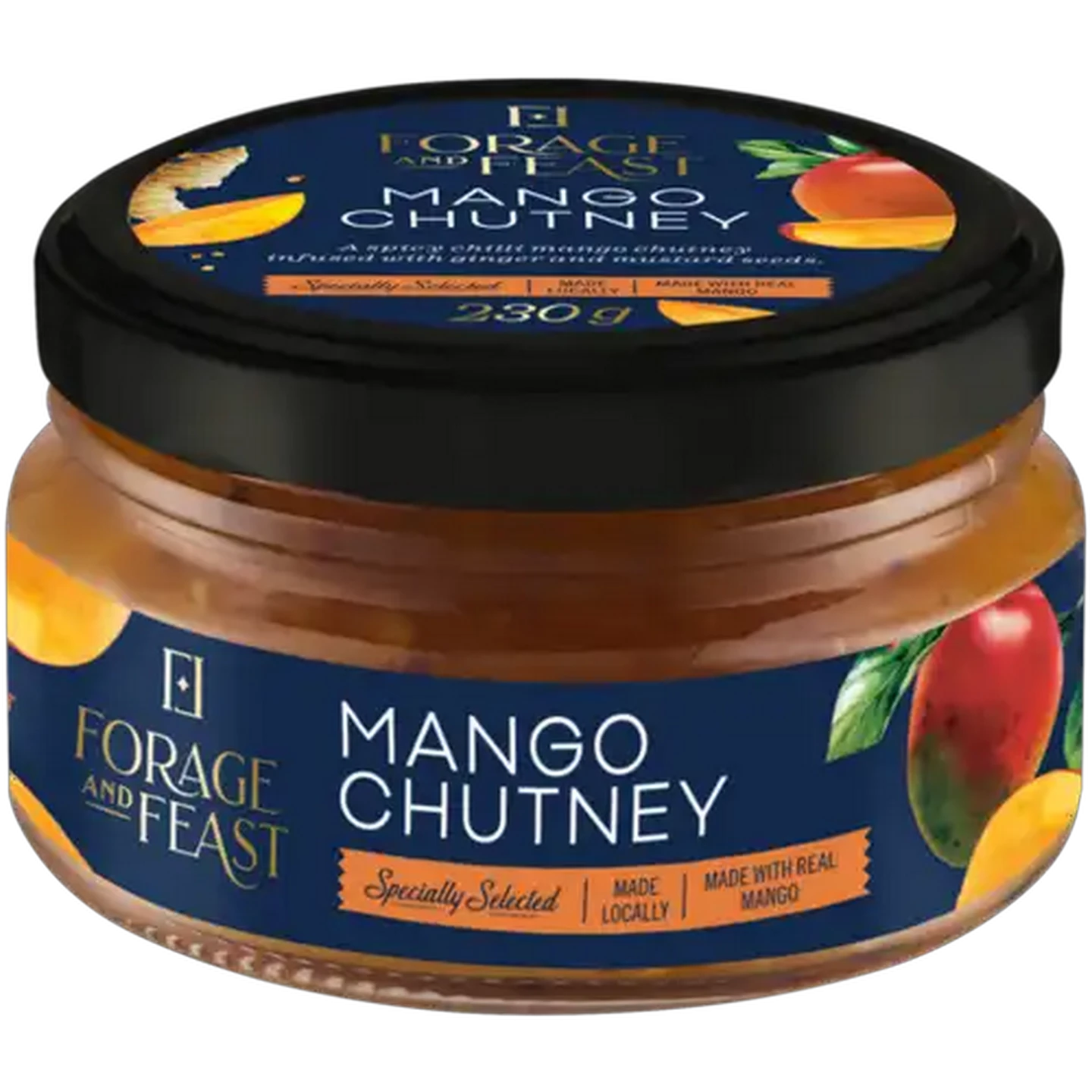 Image of Forage And Feast Mango Chutney 230g