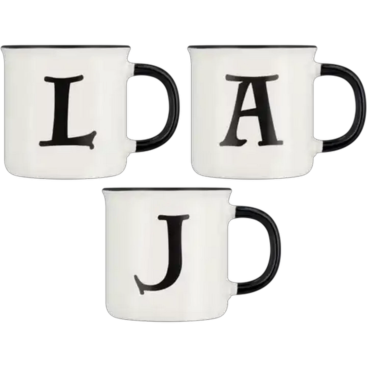 Image of Letter Collection Ceramic Mug 510ml (Print May Vary)