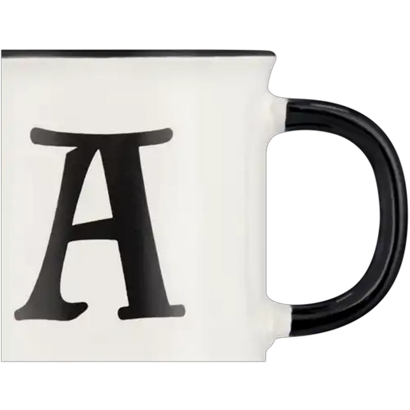Image of Letter Collection Ceramic Mug 510ml (Print May Vary)