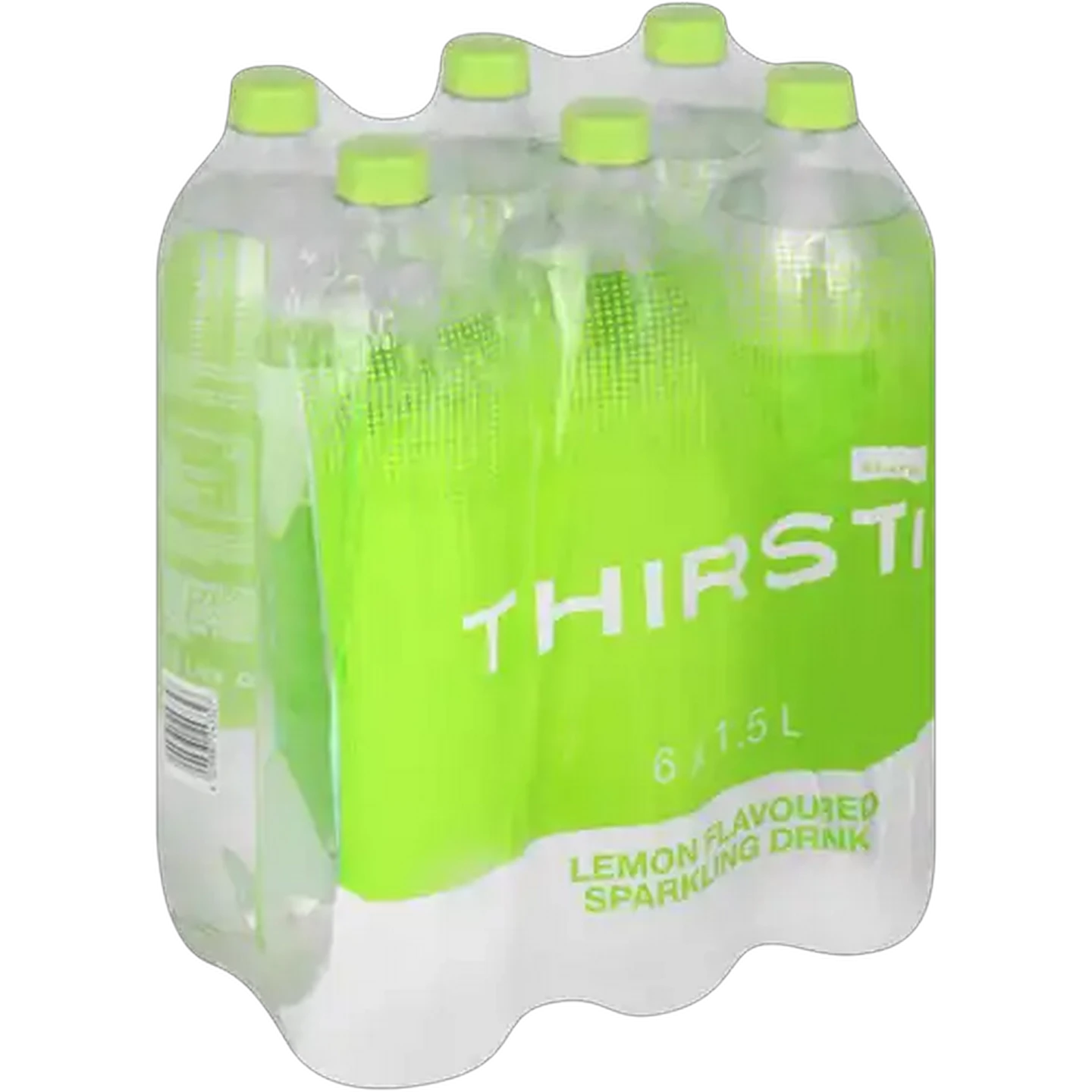 Image of Thirsti Lemon Flavoured Sparkling Drink 6 x 1.5L