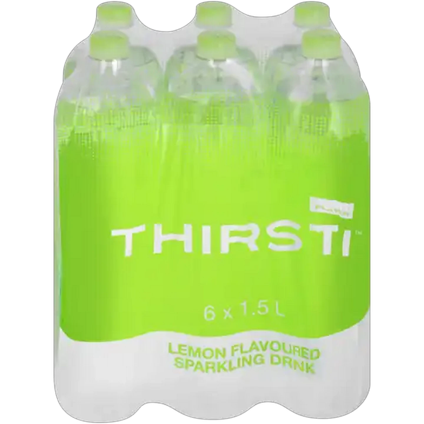 Image of Thirsti Lemon Flavoured Sparkling Drink 6 x 1.5L