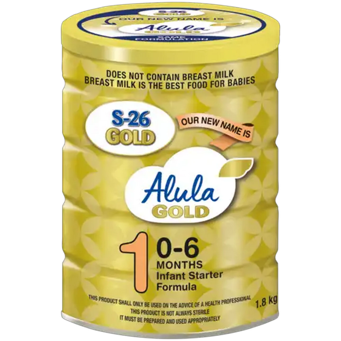 Image of Alula Gold Stage 1 0-6 Months Infant Starter Formula 1.8kg