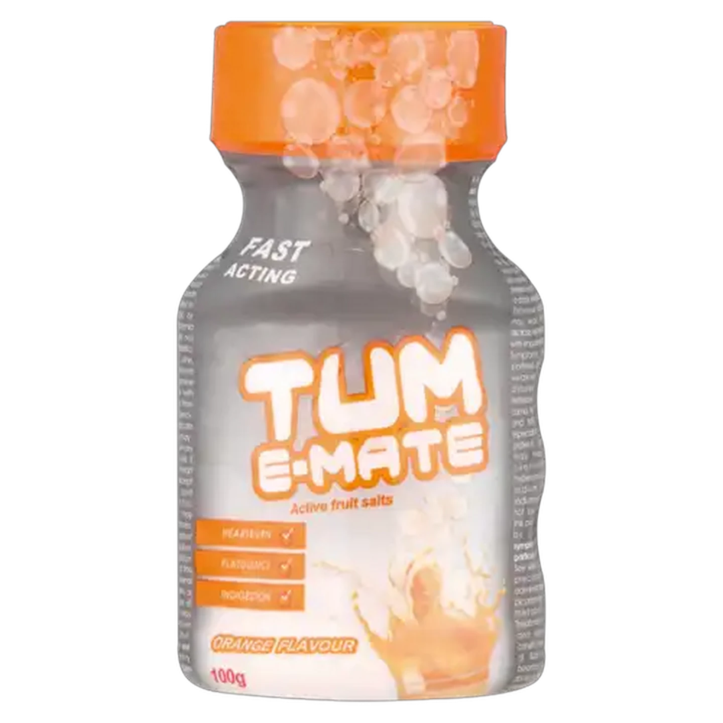 Image of Tum E-Mate Orange Flavour Active Fruit Salts 100g