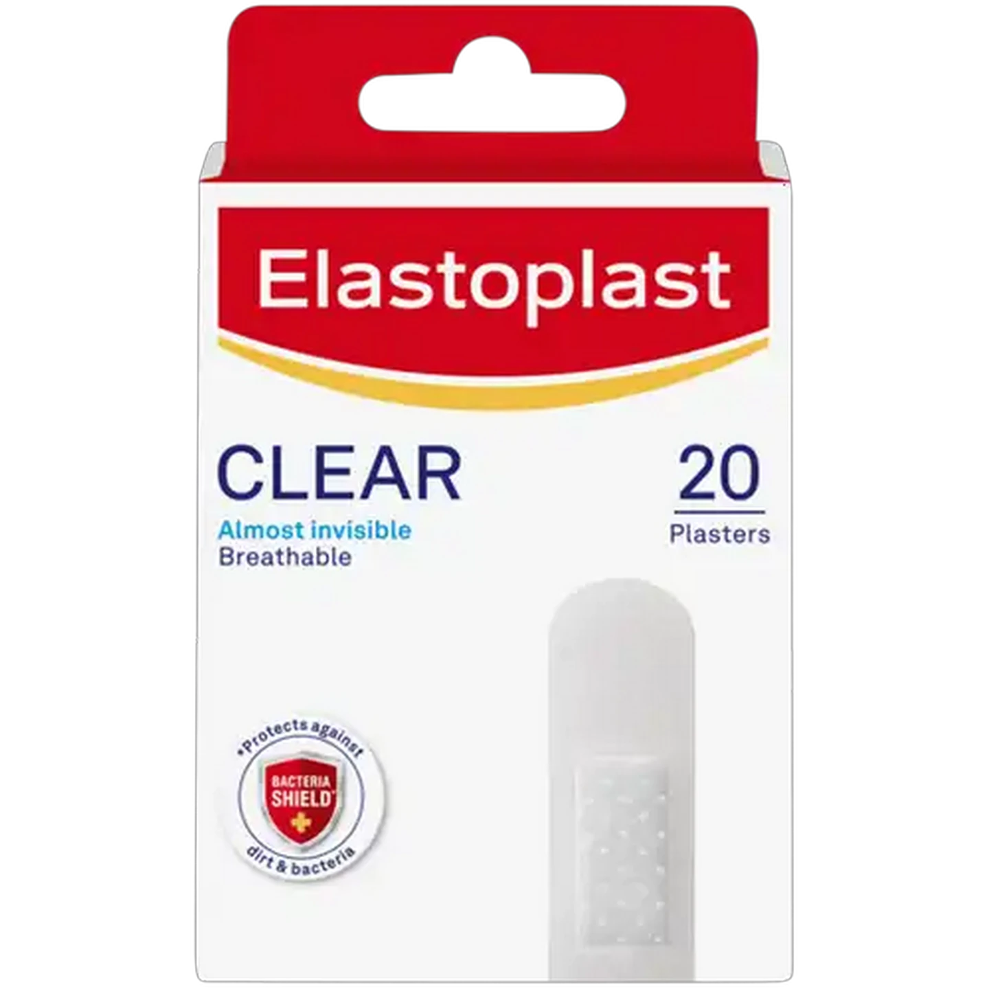 Image of Elastoplast Clear Plasters 20 Pack