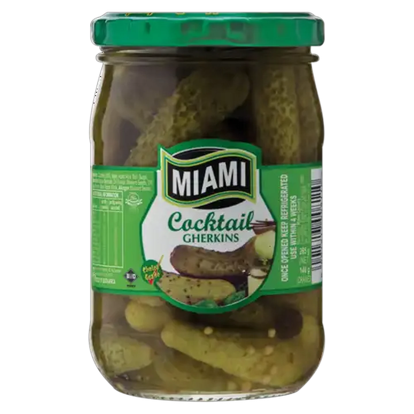 Image of Miami Cocktail Gherkins 265g