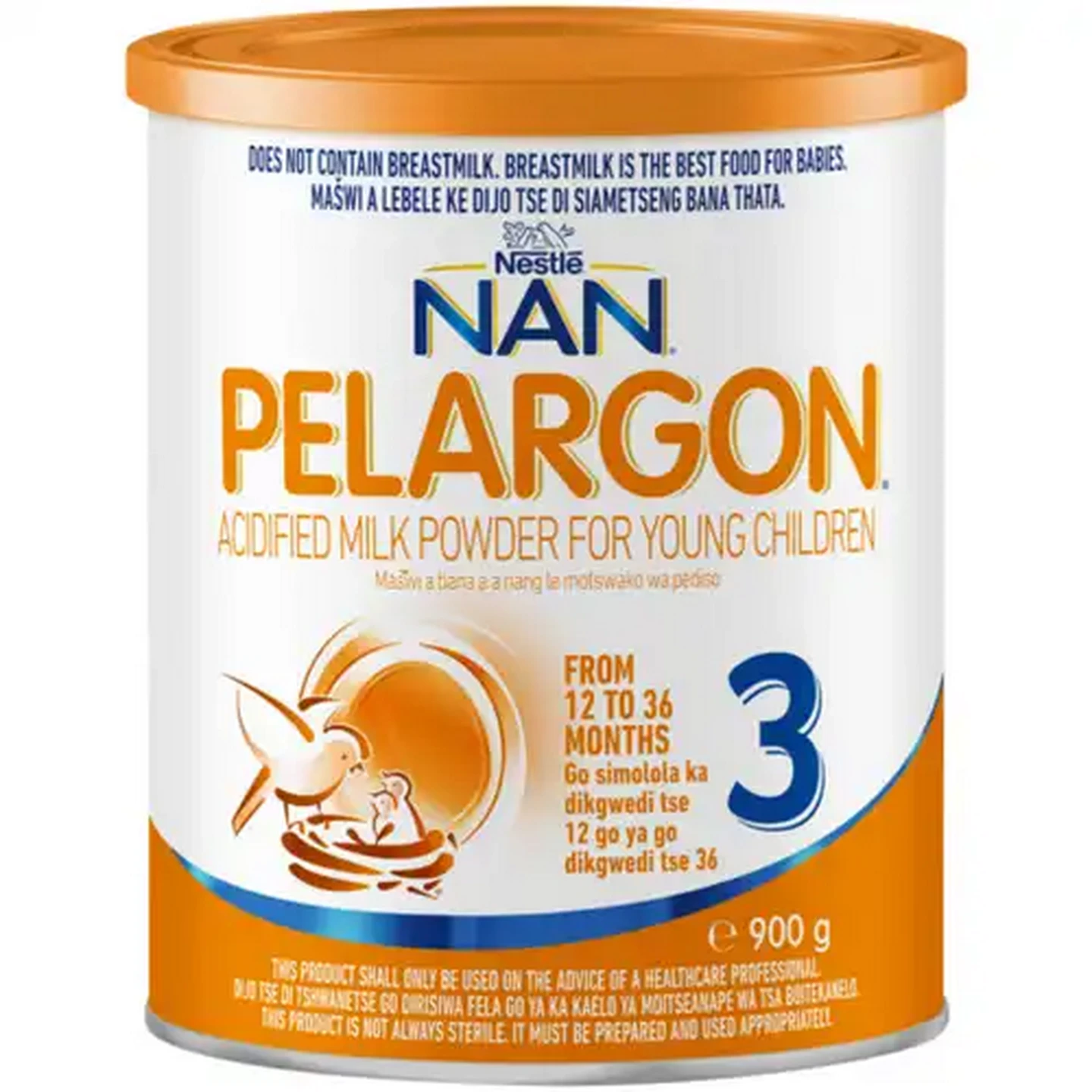 Image of NAN Pelargon Stage 3 12-36 Months Acidified Milk Powder for Young Children 900g