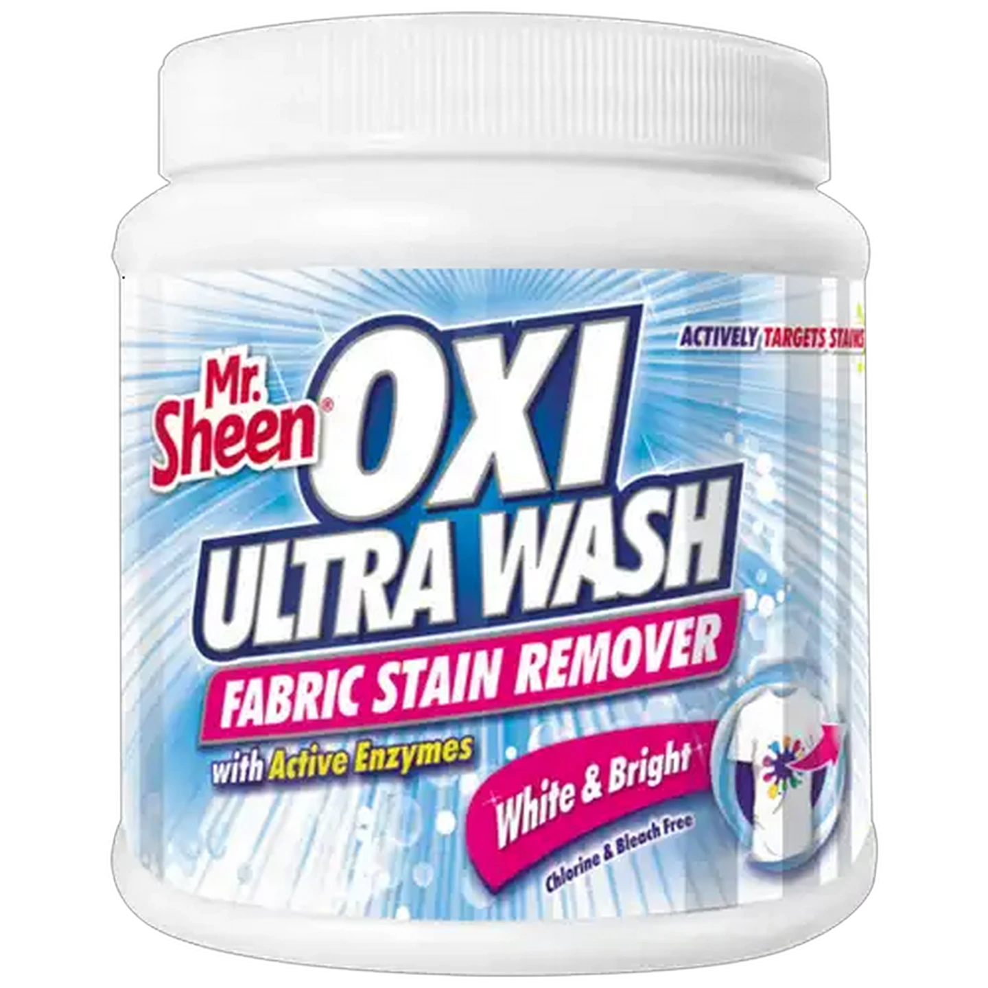 Image of Mr. Sheen Oxi Ultra Wash Fabric Stain Remover 400g