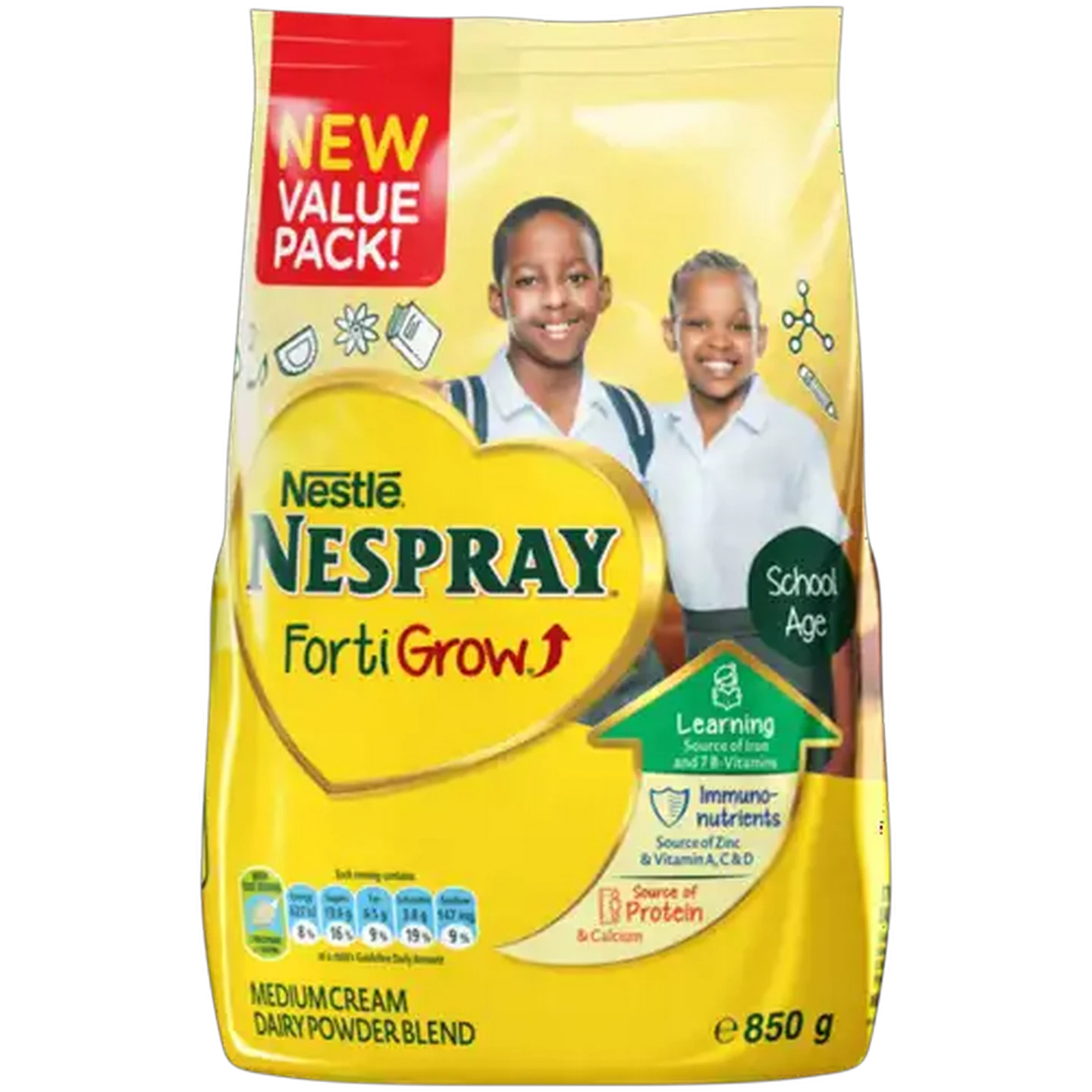 Image of Nespray FortiGrow Milk Powder 850g