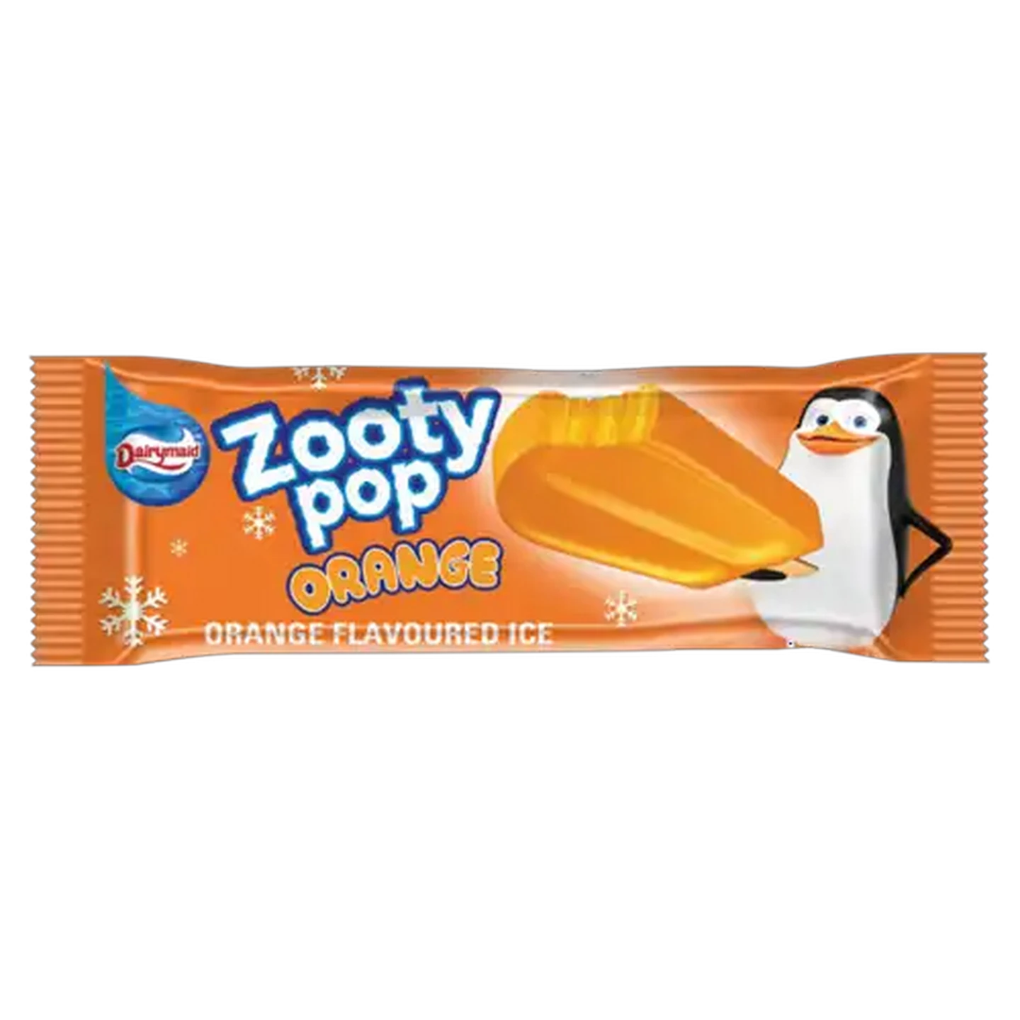 Image of Dairymaid Zooty Pop Orange Flavoured Ice Cream Stick 55ml