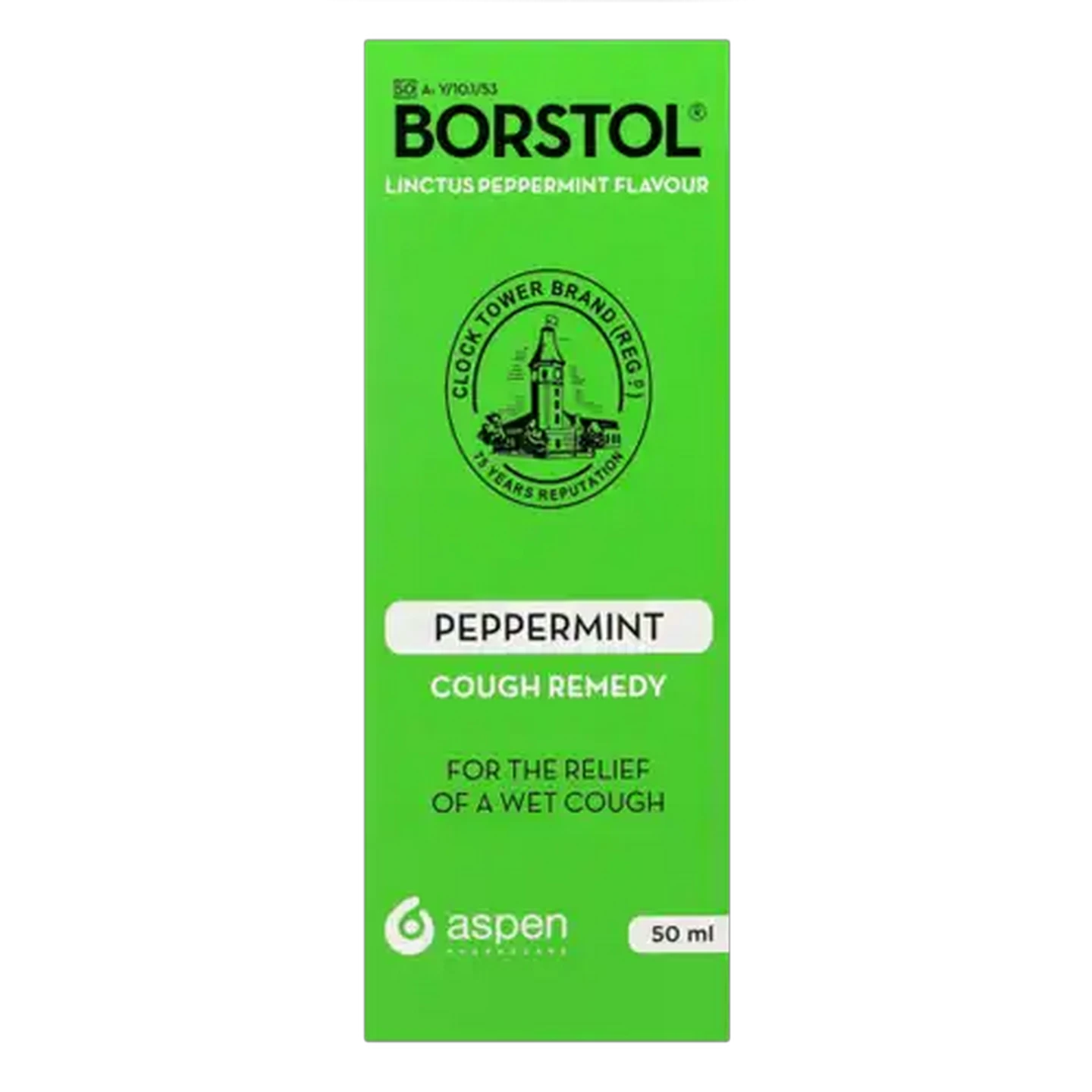 Image of BORSTOL Peppermint Cough Syrup 50ml