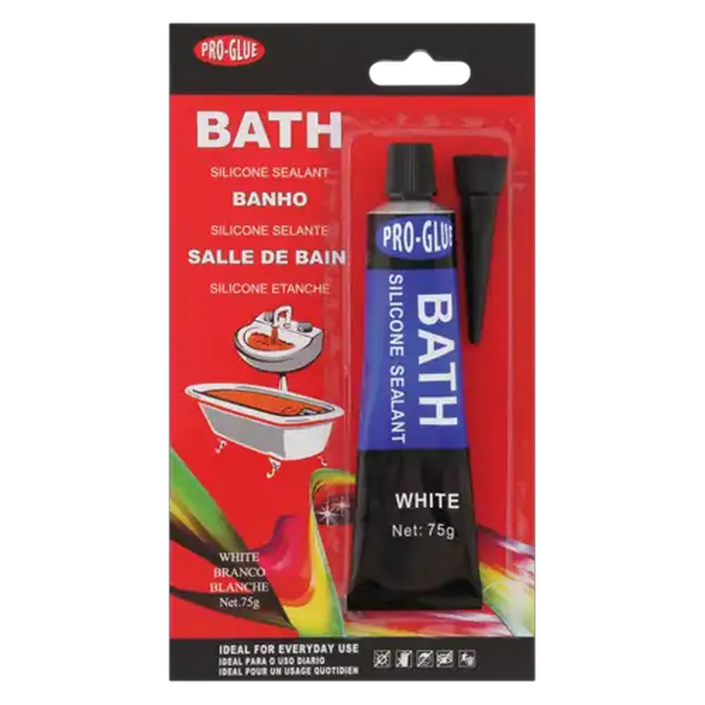 Image of Pro-Glue Bath Silicone Sealant