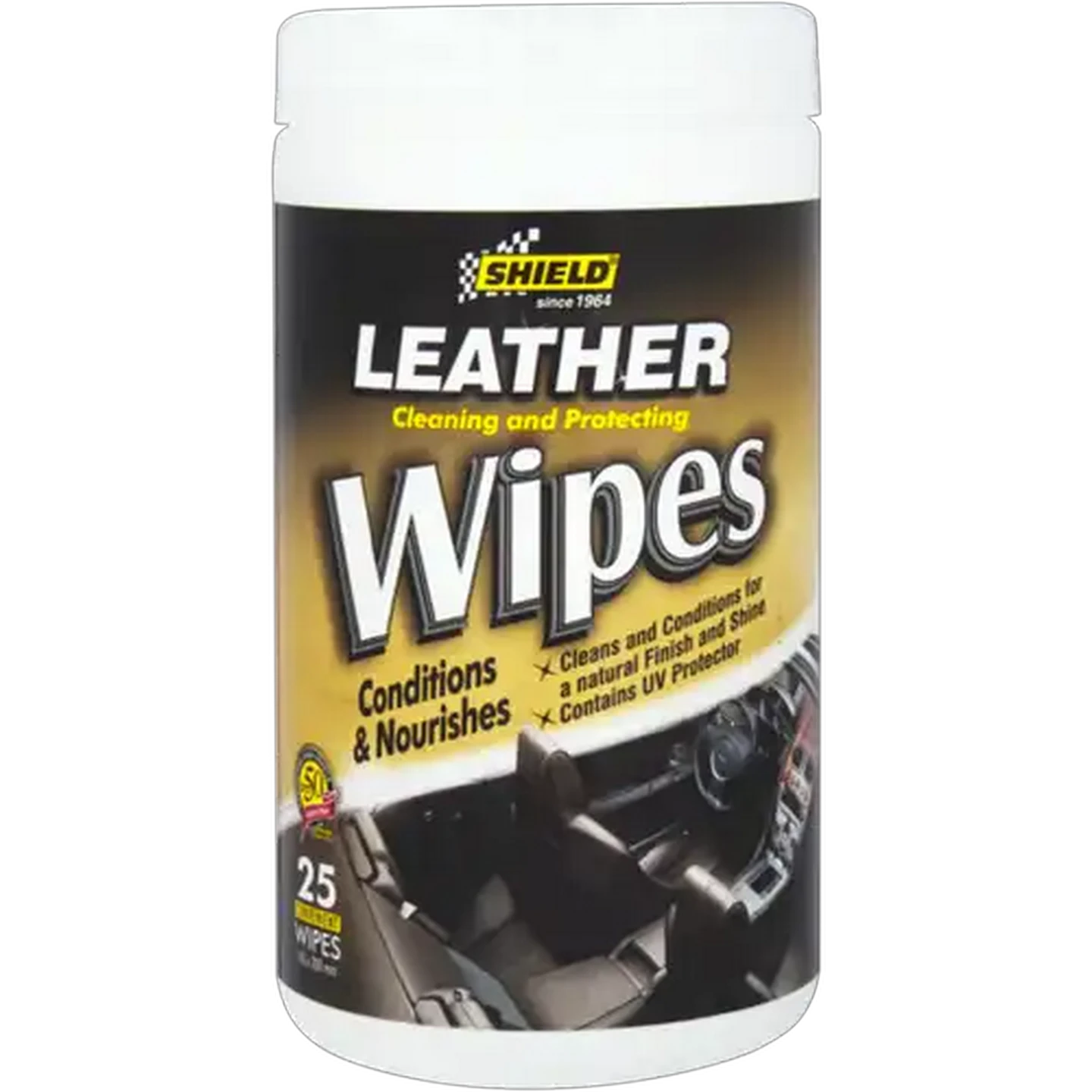 Image of Shield Leather Wipes 25-Pack