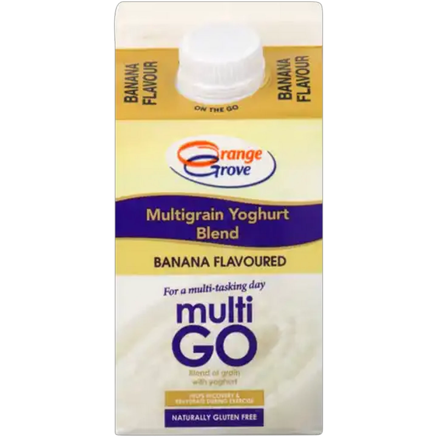 Image of Orange Grove Multi Go Banana Flavoured Multigrain Yoghurt Blend 500ml