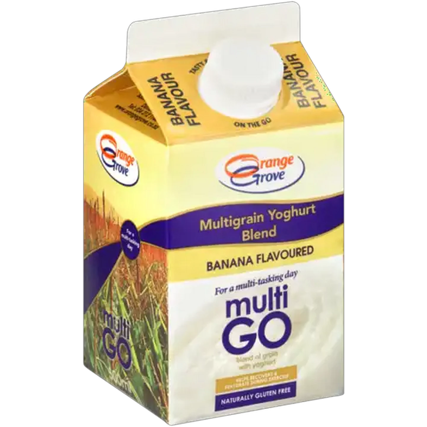 Image of Orange Grove Multi Go Banana Flavoured Multigrain Yoghurt Blend 500ml