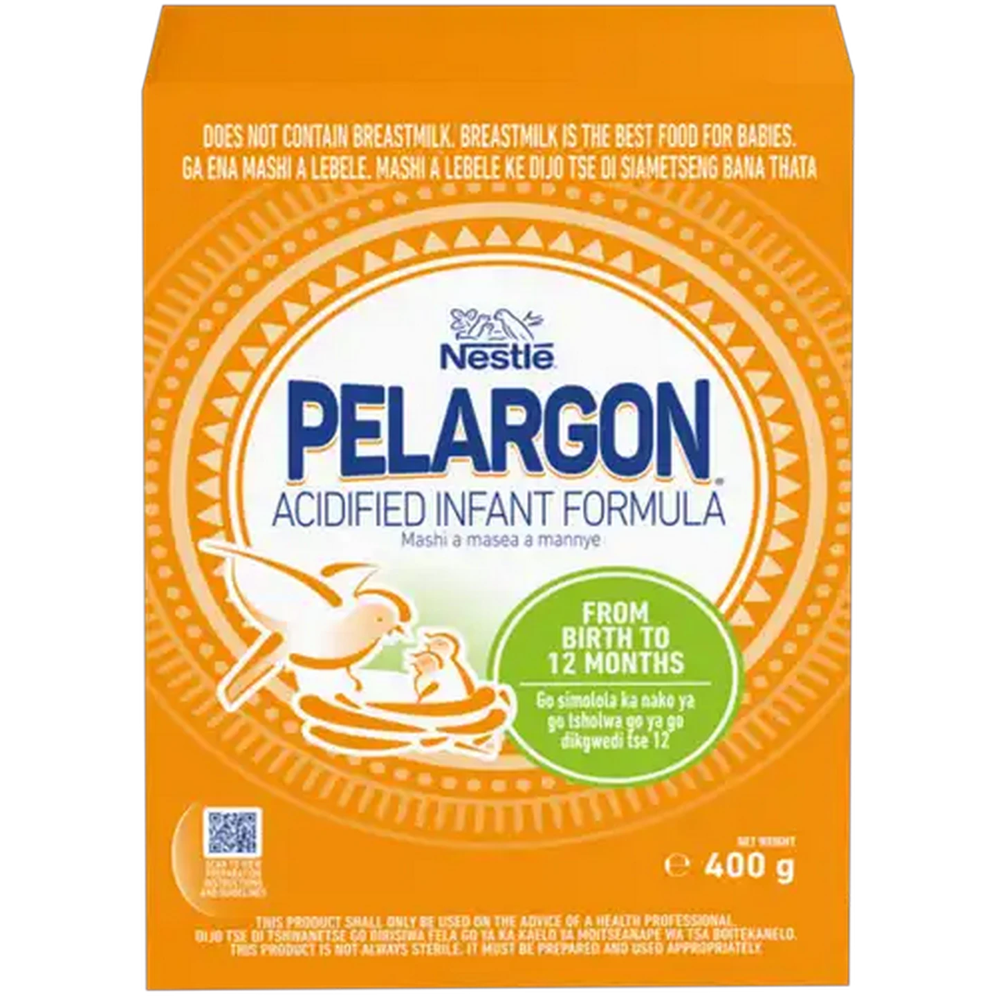 Image of Nestlé Pelargon Acidified Infant Formula 4 x 450g