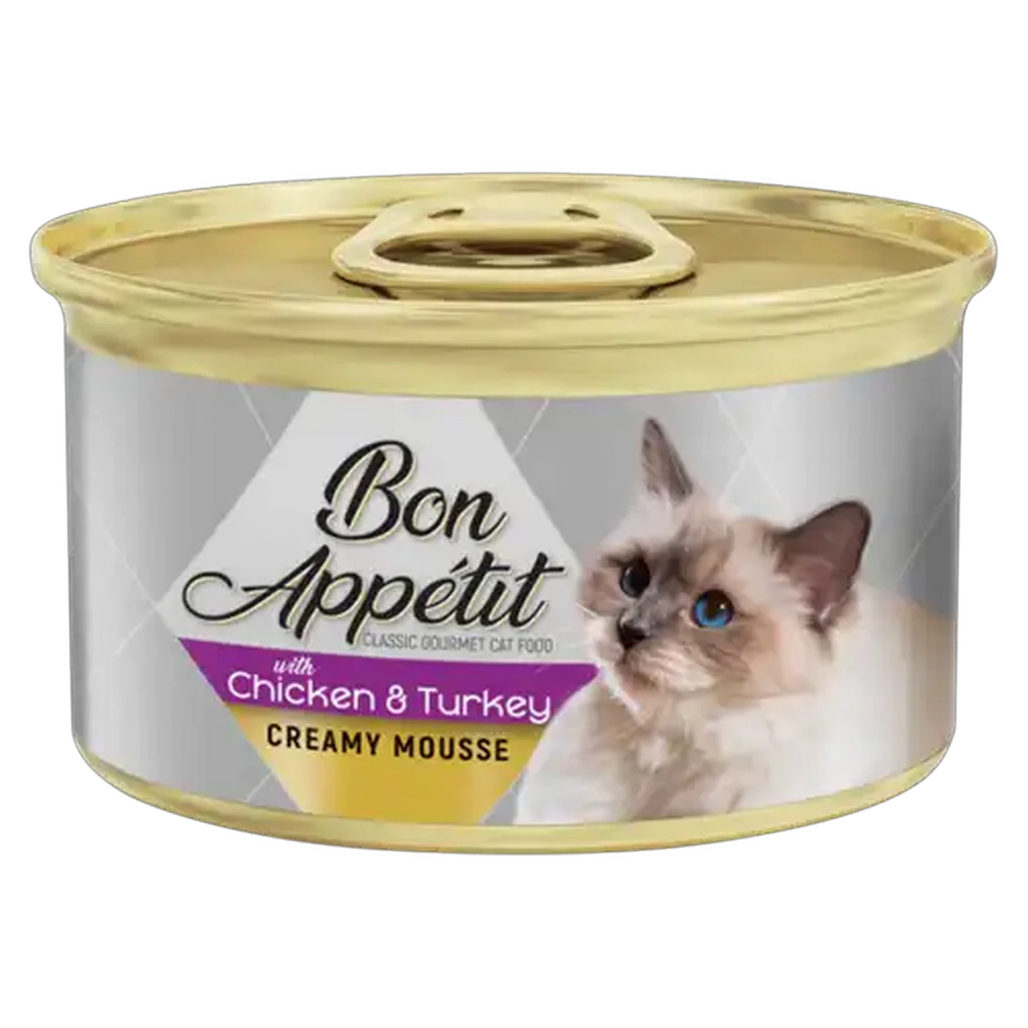 Image of Bon Appetit Classic Chicken & Turkey Cat Food 85g