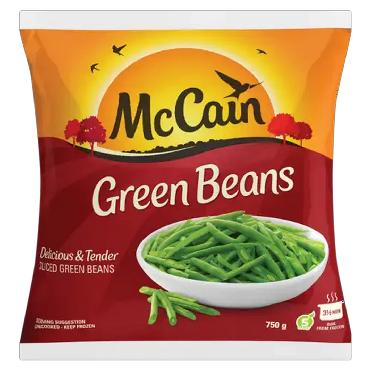 Image of McCain Frozen Green Beans 750g