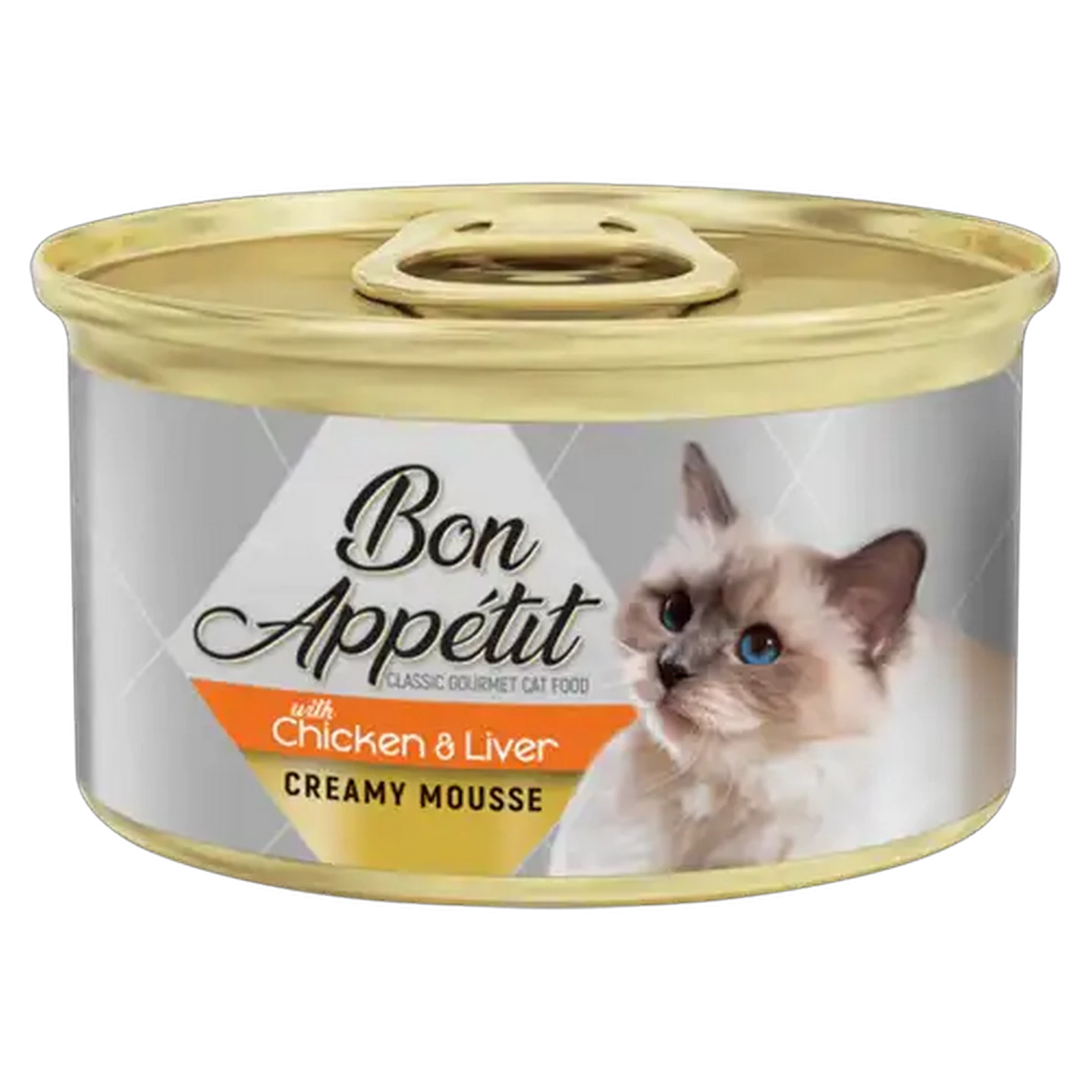 Image of Bon Appetit Classic Chicken & Liver Cat Food 85g