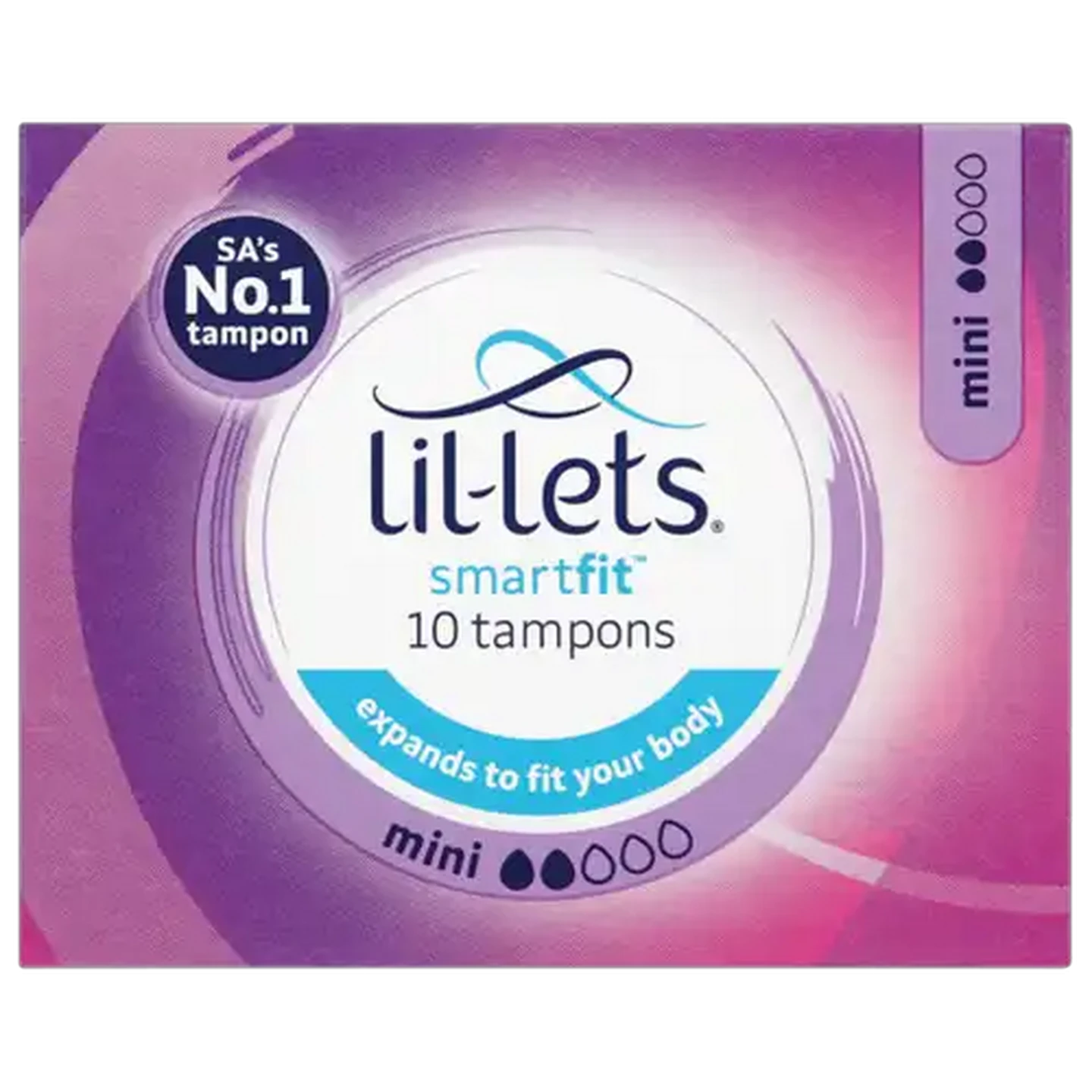 Image of Lil-Lets Smartfit Mini Tampons 10 Pack