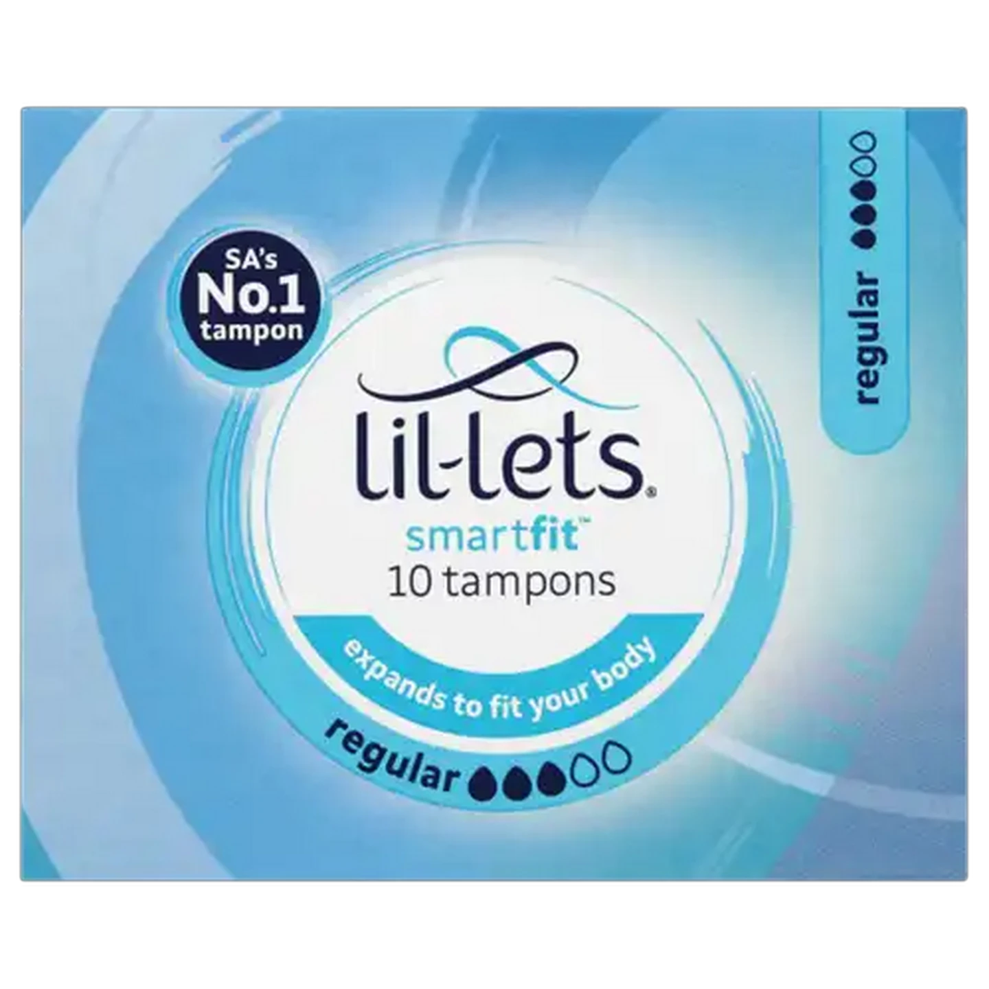 Image of Lil-Lets Smartfit Regular Tampons 10 Pack