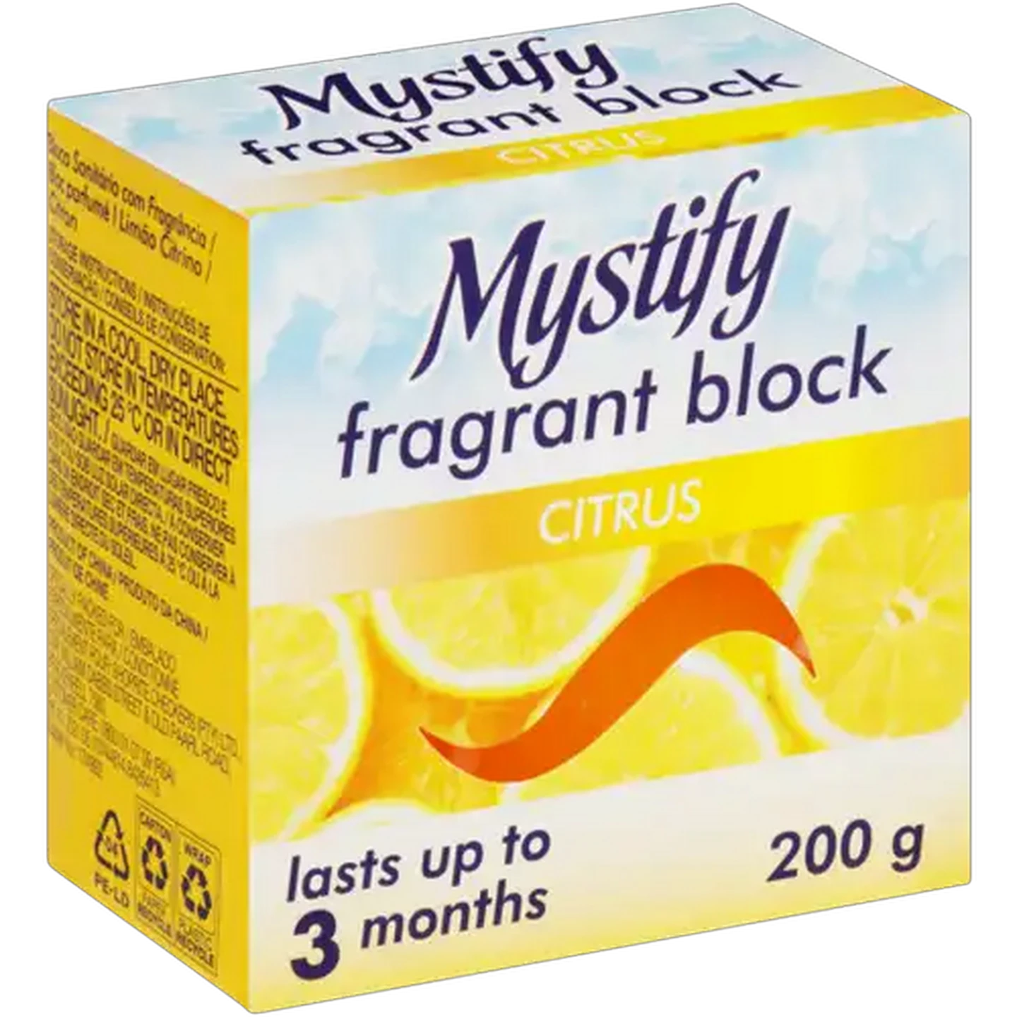 Image of Mystify Citrus Fragrant Block 200g