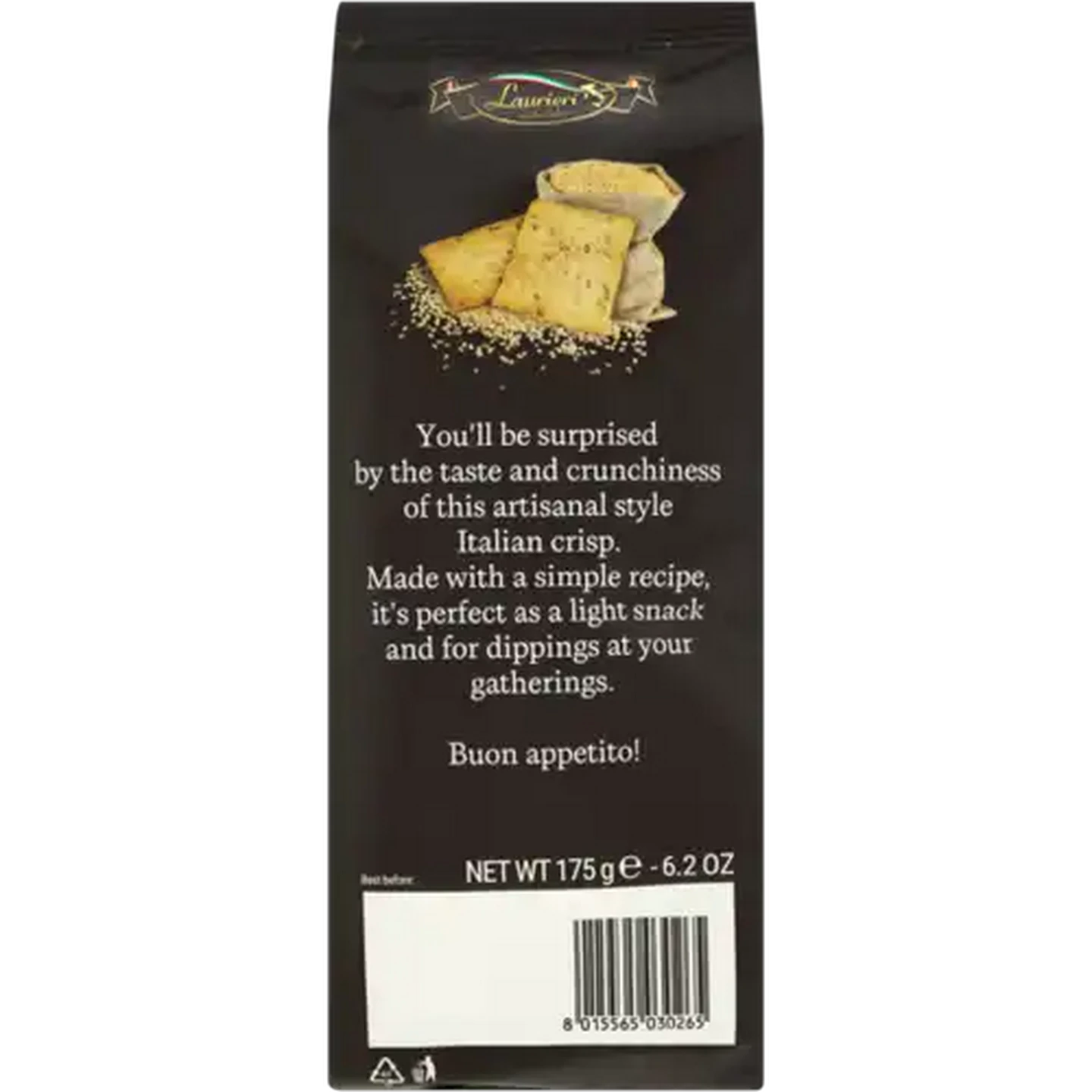 Image of Laurieri Scrocchi with Sesame Seeds 175g