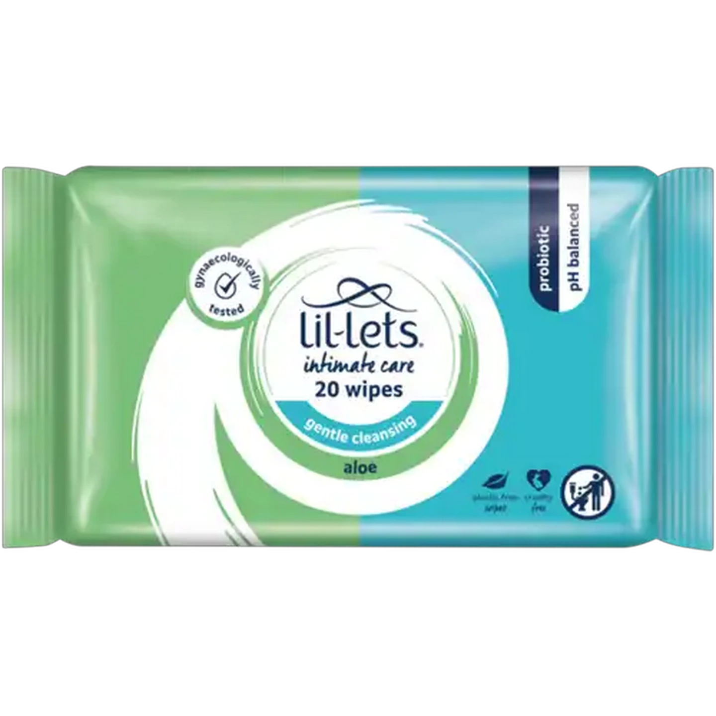 Image of Lil-Lets Intimate Care Aloe Wipes 20 Pack
