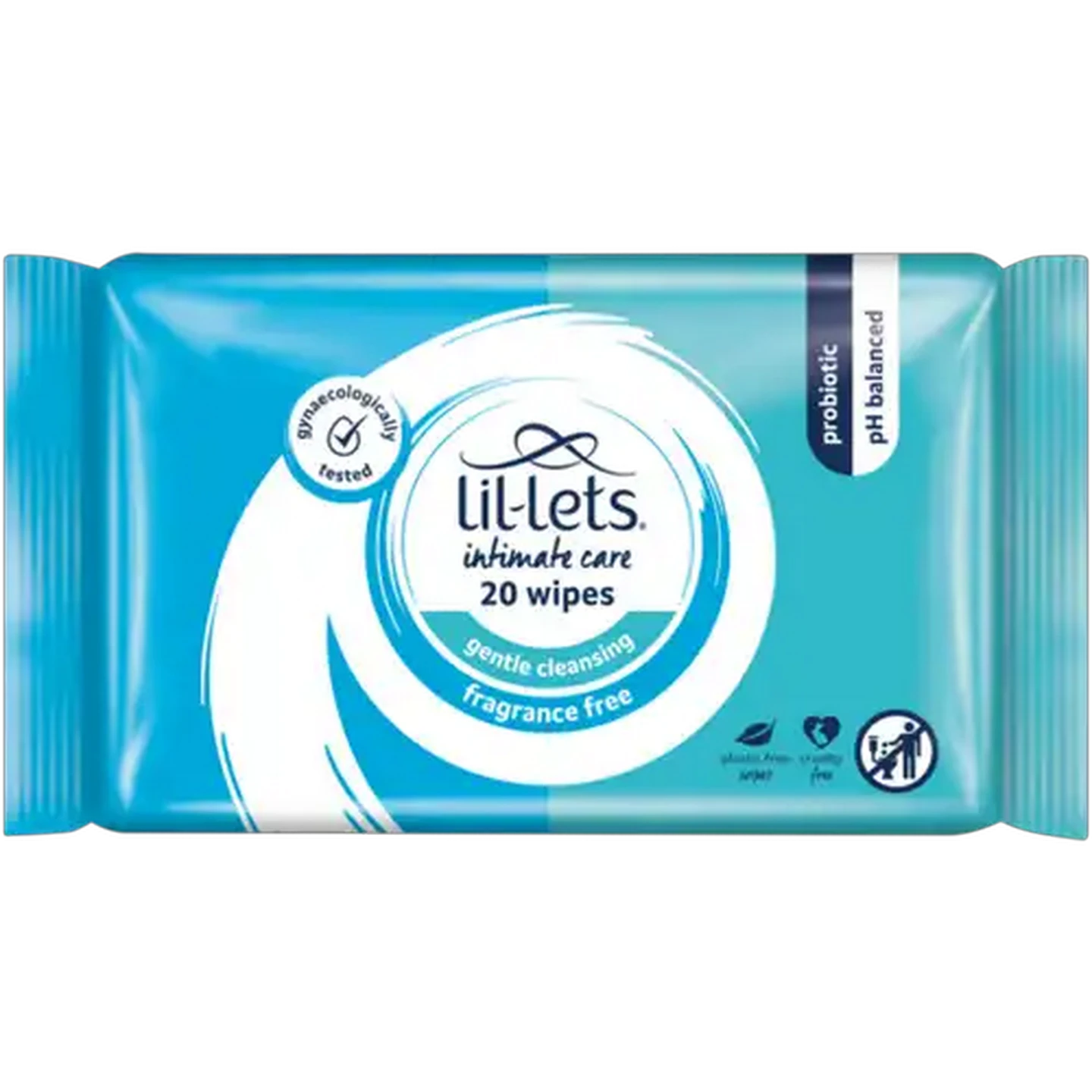 Image of Lil-Lets Intimate Care Sensitive Wipes 20 Pack