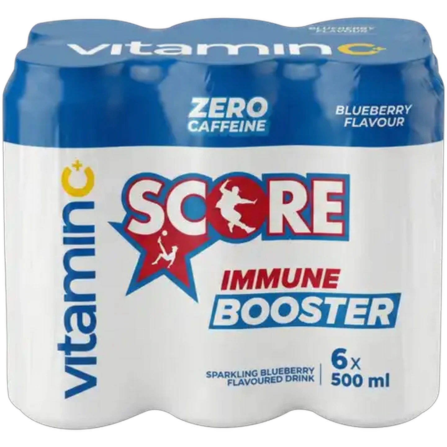 Image of Score Blueberry Flavour Immune Booster 6 x 500ml