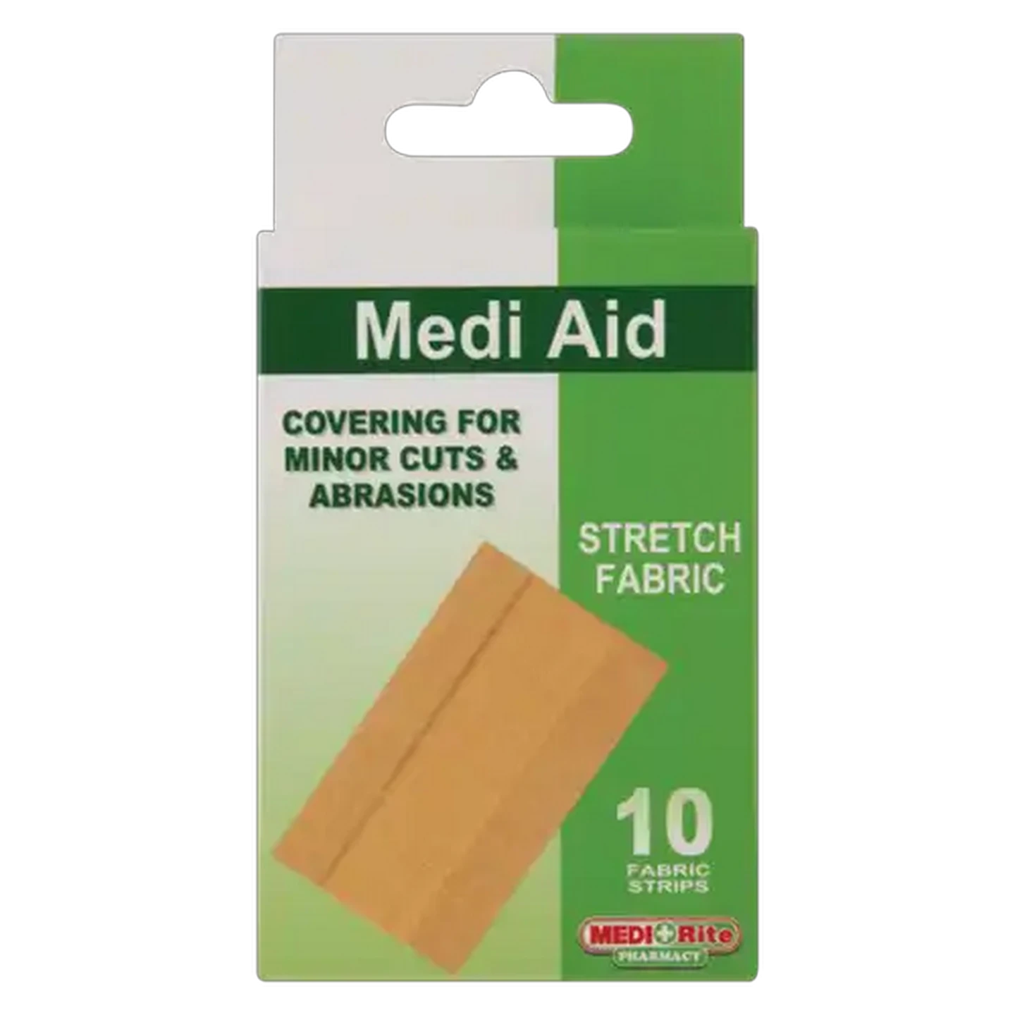 Image of Medirite Pharmacy Medi Aid Stretch Fabric Plasters 10 Pack
